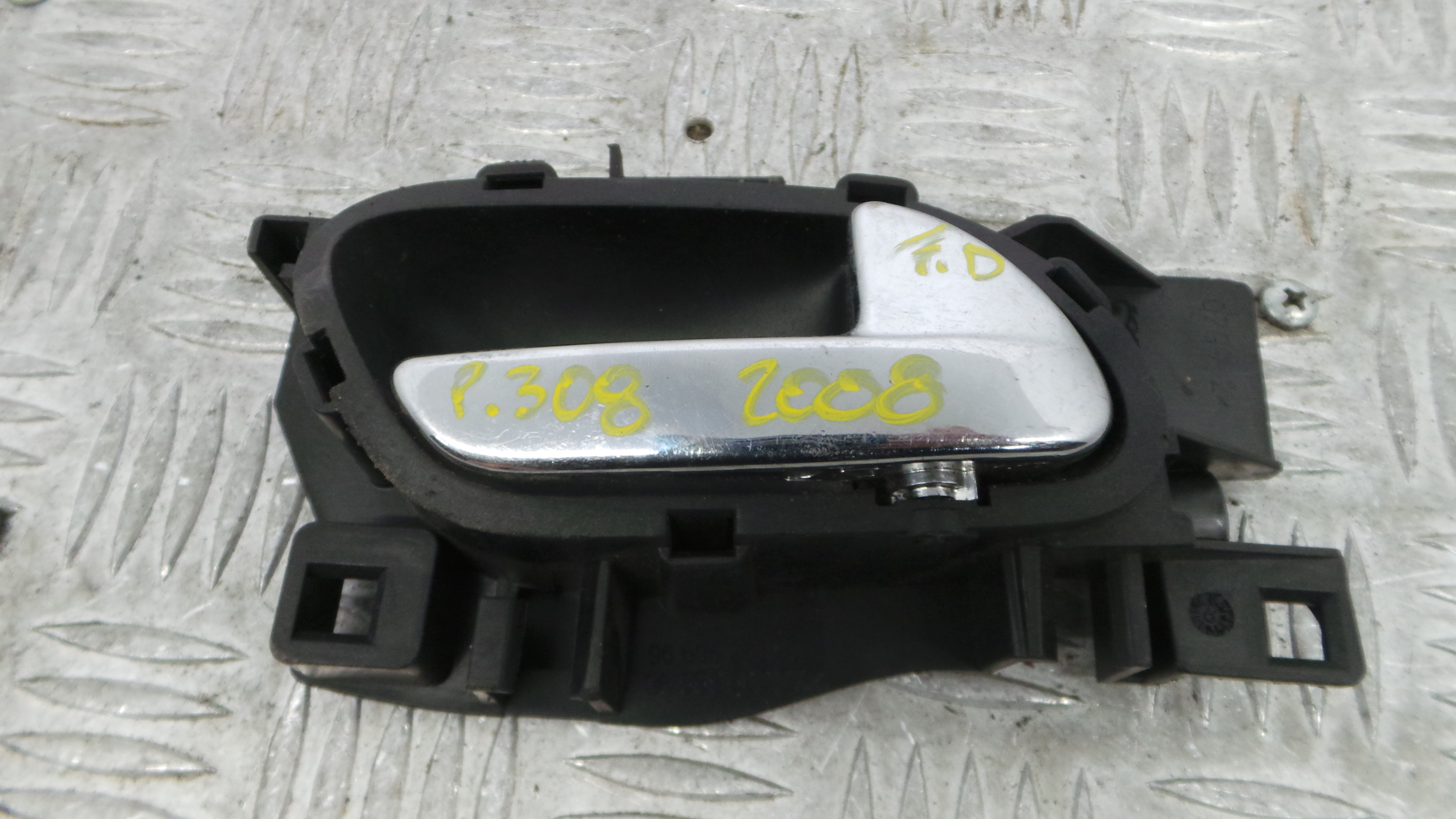 Puxador Interior Frente Direita 9660525380 - PEUGEOT 308 I (4A_, 4C_)-36754681