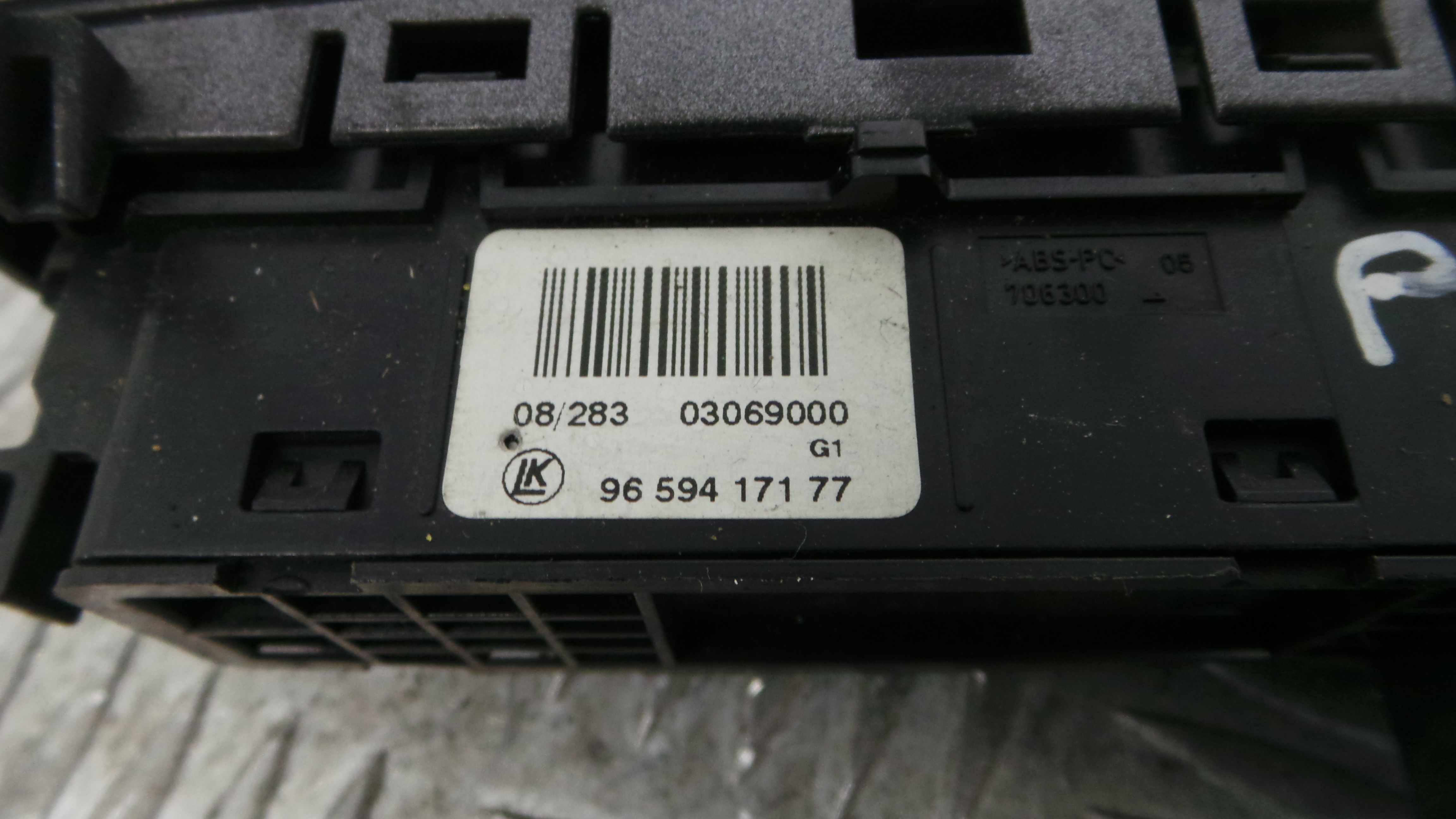 Comando Multifunções 9659417177 - PEUGEOT 308 SW I (4E_, 4H_)-36756924