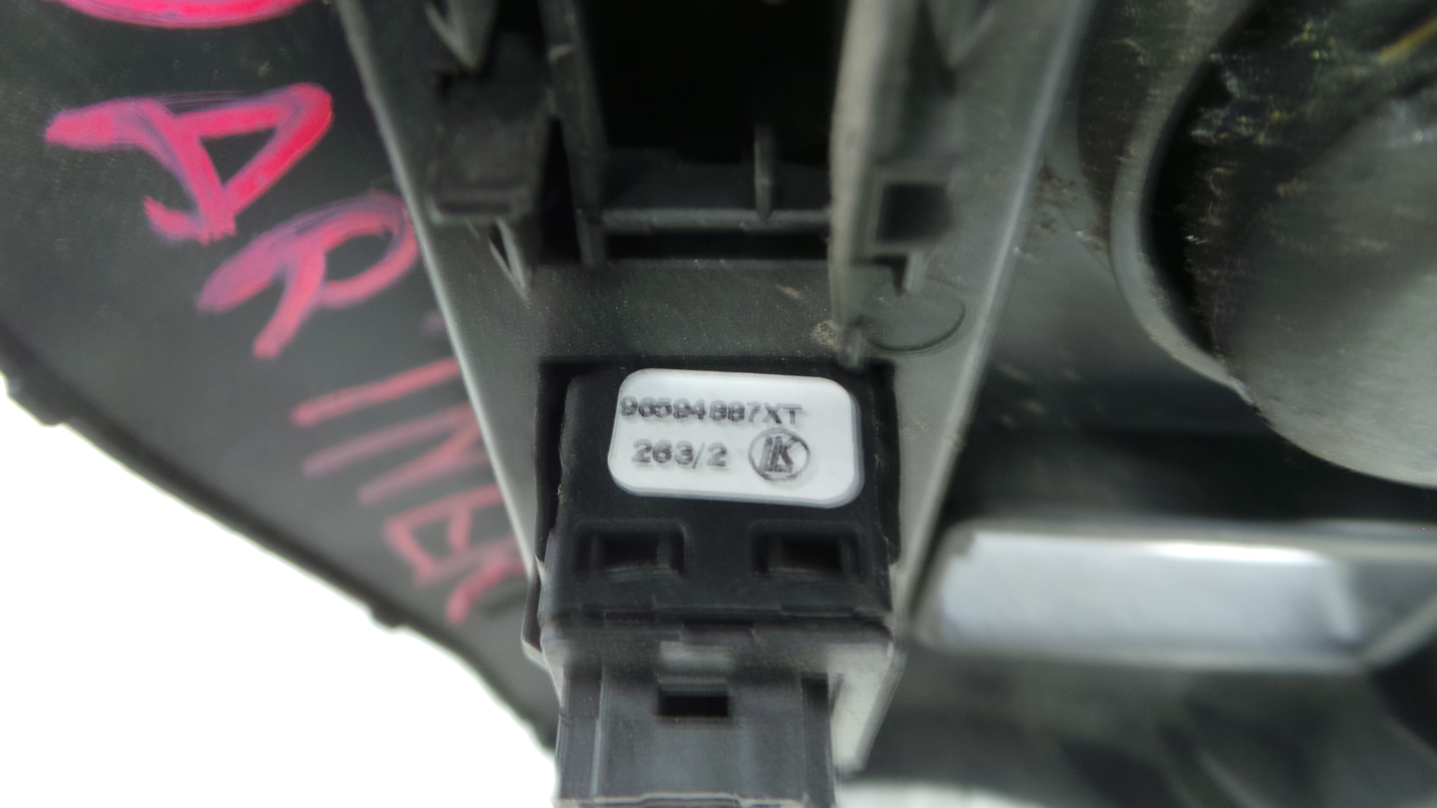 Comando Multifunções 9680907377 - PEUGEOT PARTNER Caixa/monovolume-36756927