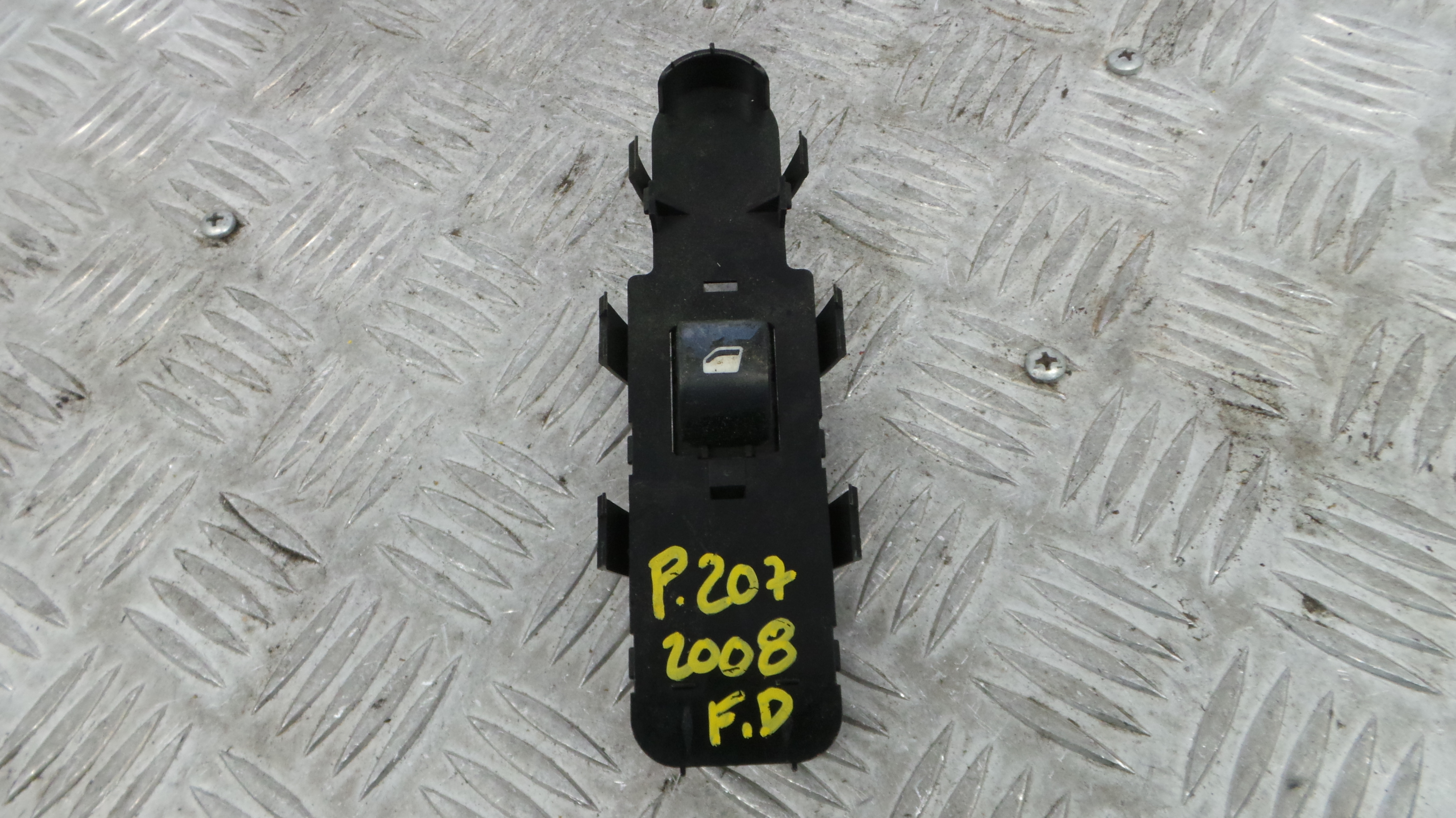 Interruptor / Comando Elevador Vidro Frente Dto 9654860777 - PEUGEOT 207 (WA_, WC_), 207/207+ (WA_,-36758232 Interruptor / Comando Elevador Vidro Frente Dto 9654860777 - PEUGEOT 207 (WA_, WC_), 207/207+ (WA_,-36758232