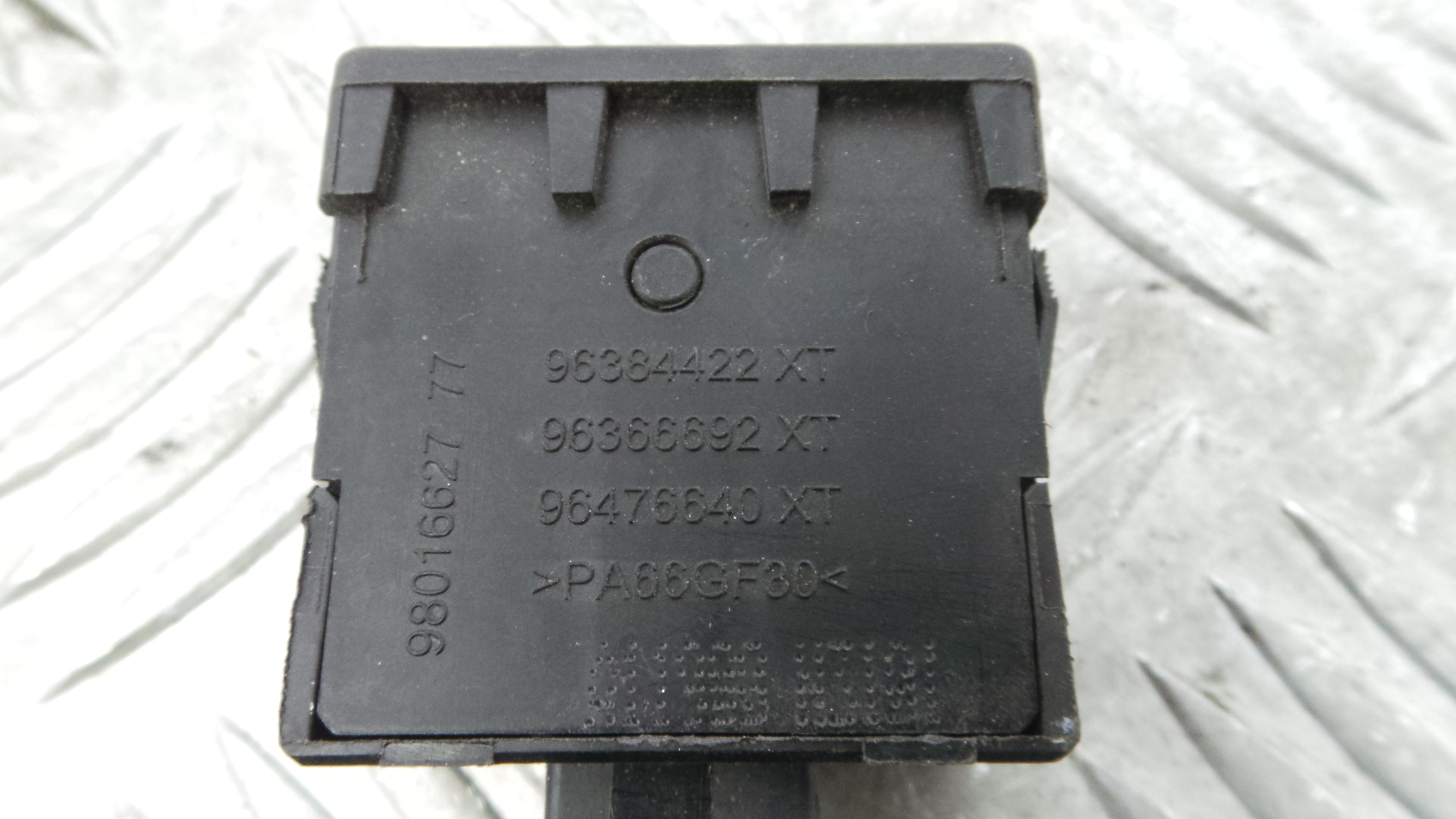 Comando de Regulação dos Faróis  96384422XT - CITROËN BERLINGO Caixa/monovolume (B9)-36758956