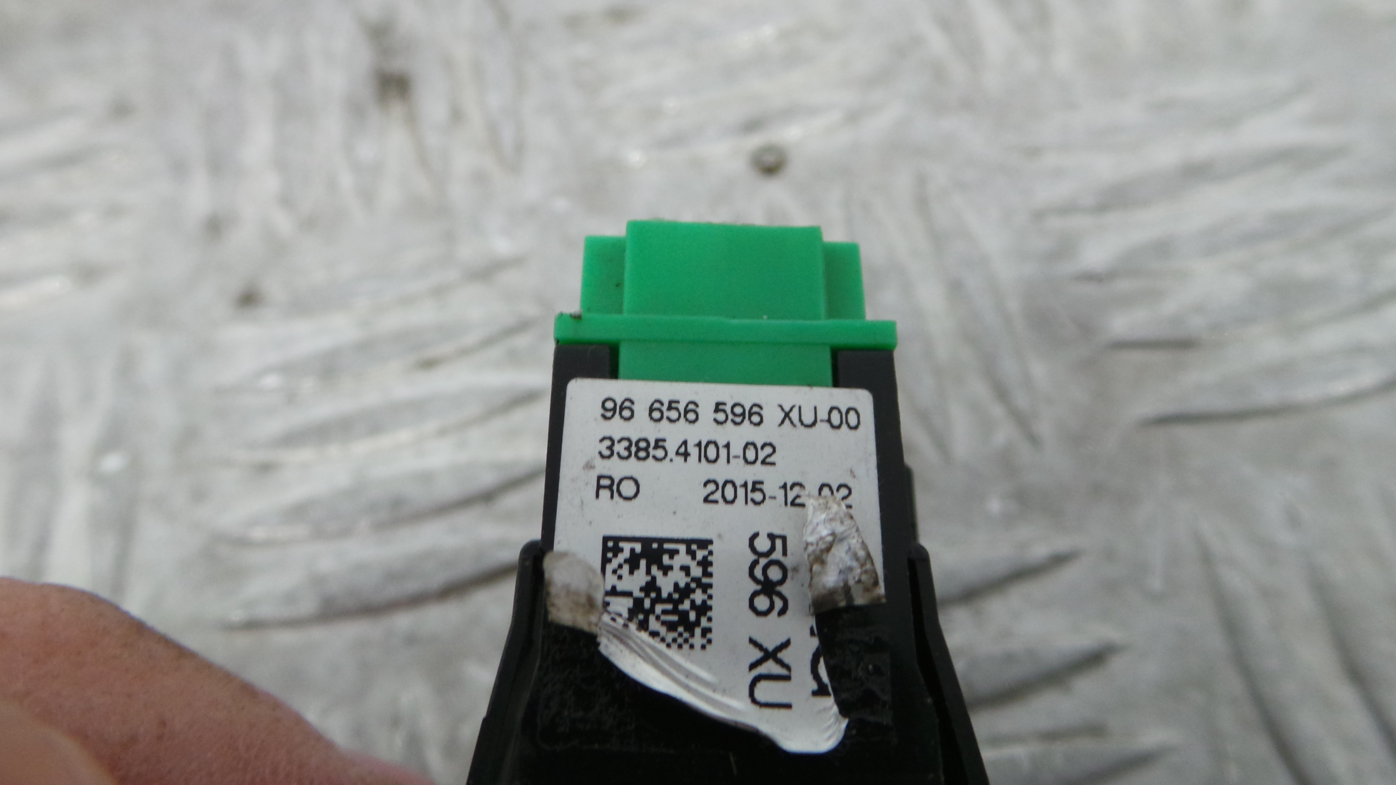 Botão de Bloqueio da Porta 96656596XU - CITROËN C3 II (SC_)-36762771