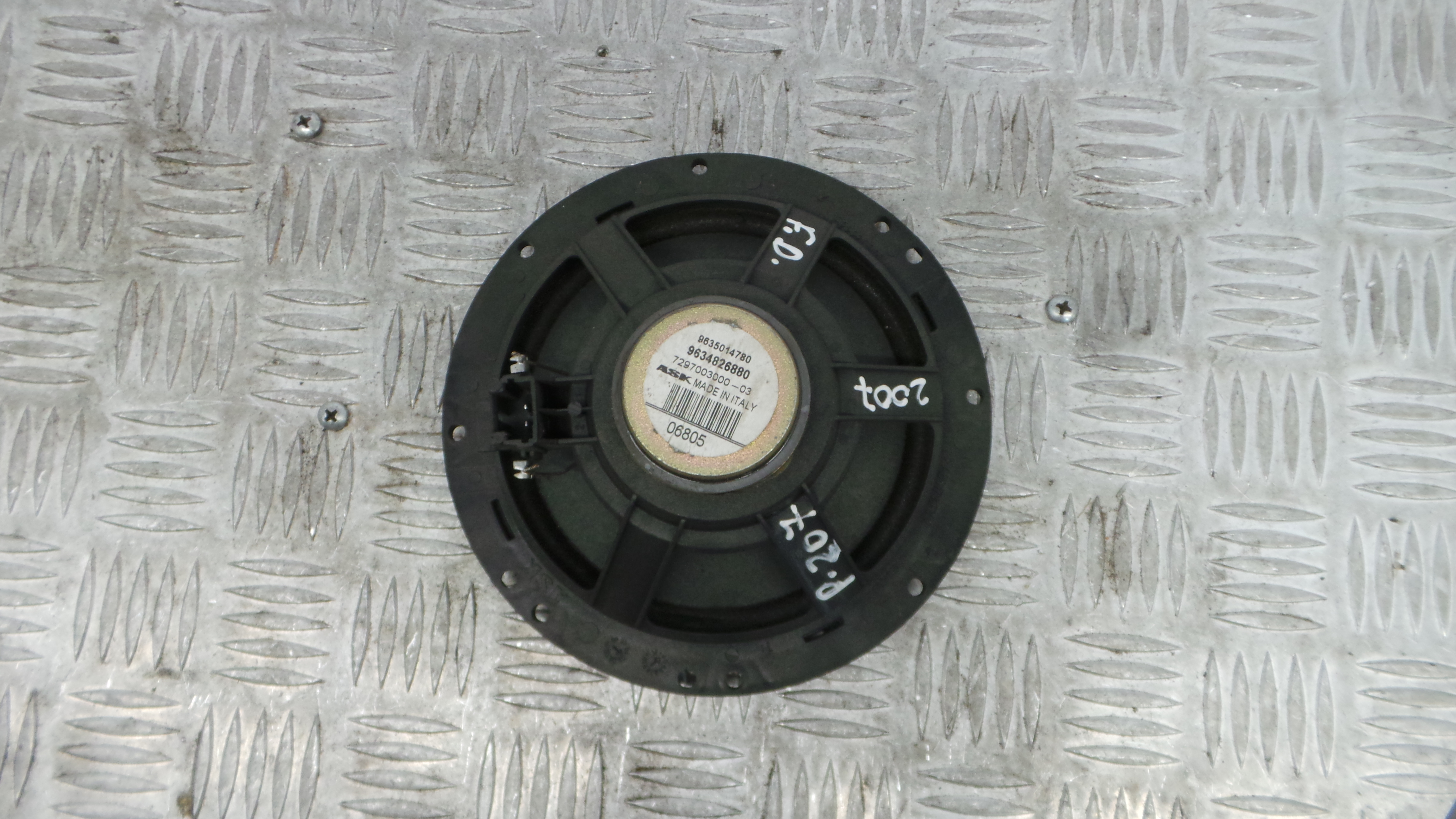 Colunas de Som  9635014780 - PEUGEOT 207 (WA_, WC_), 207/207+ (WA_, WC_)-36765998