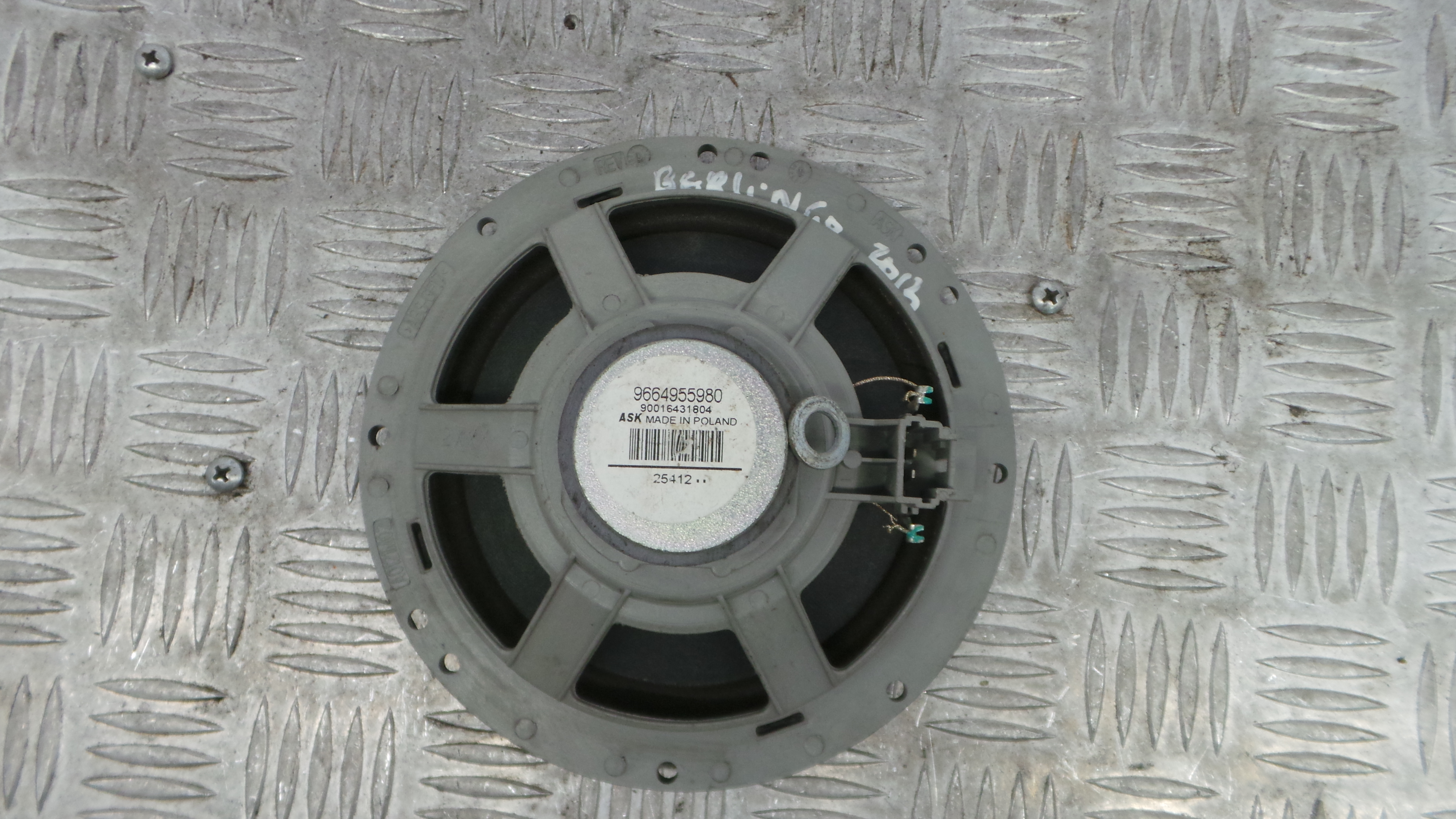 Colunas de Som  9664955980 - CITROËN BERLINGO Caixa/monovolume (B9)-36766015