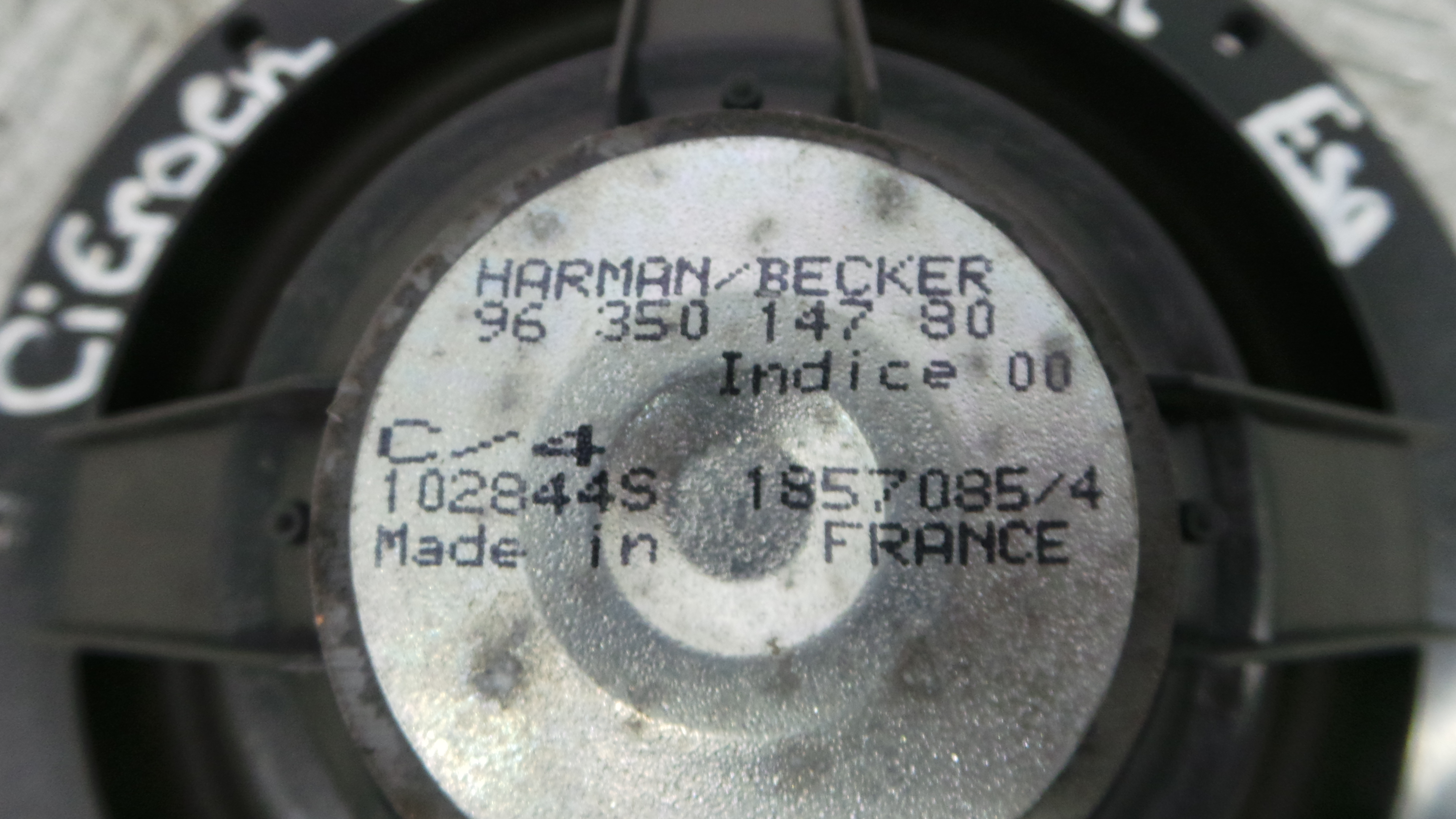 Colunas de Som  9635014780 - CITROËN C3 Pluriel (HB_)-36766019