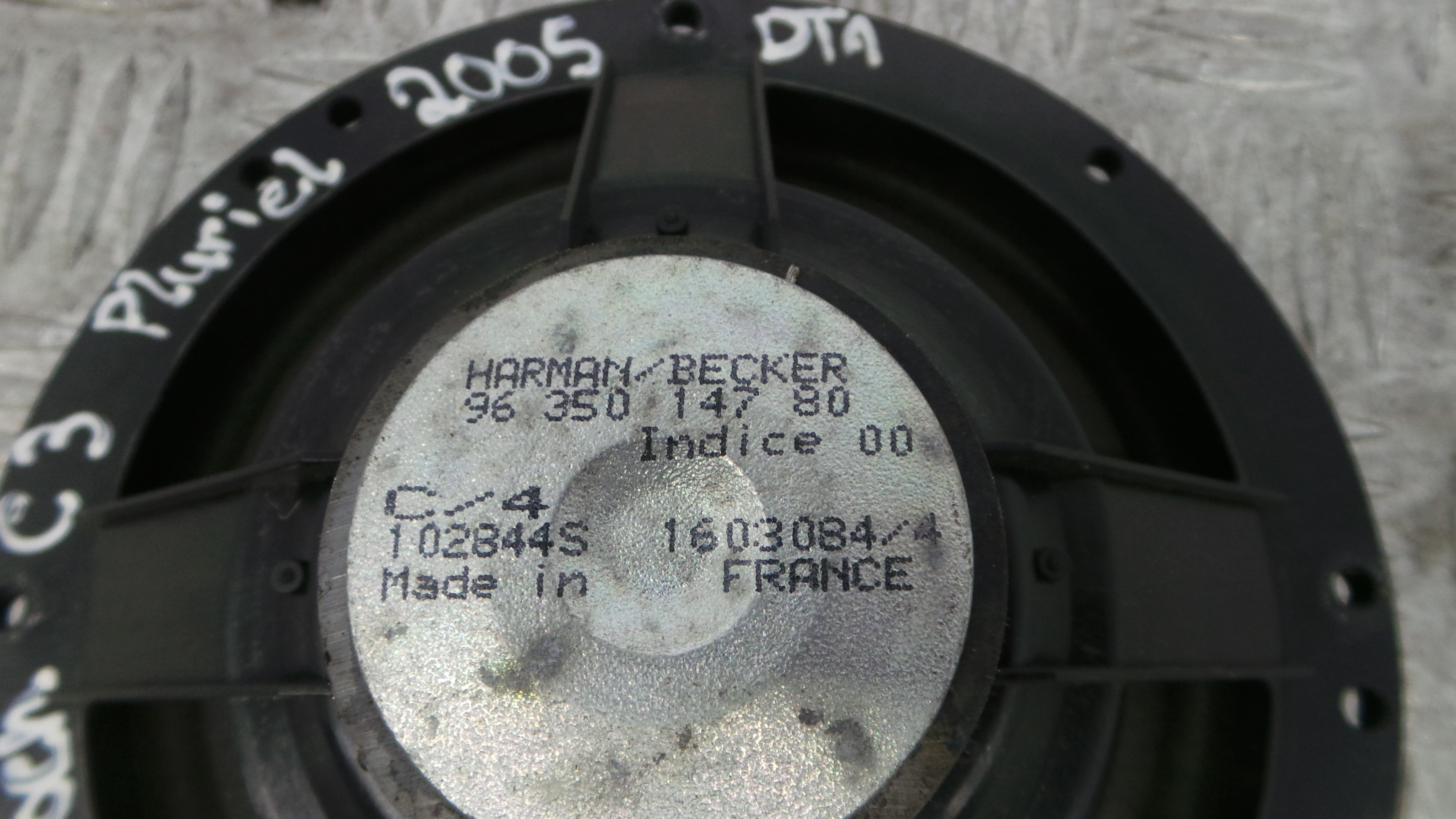 Colunas de Som  9635014780 - CITROËN C3 Pluriel (HB_)-36766066