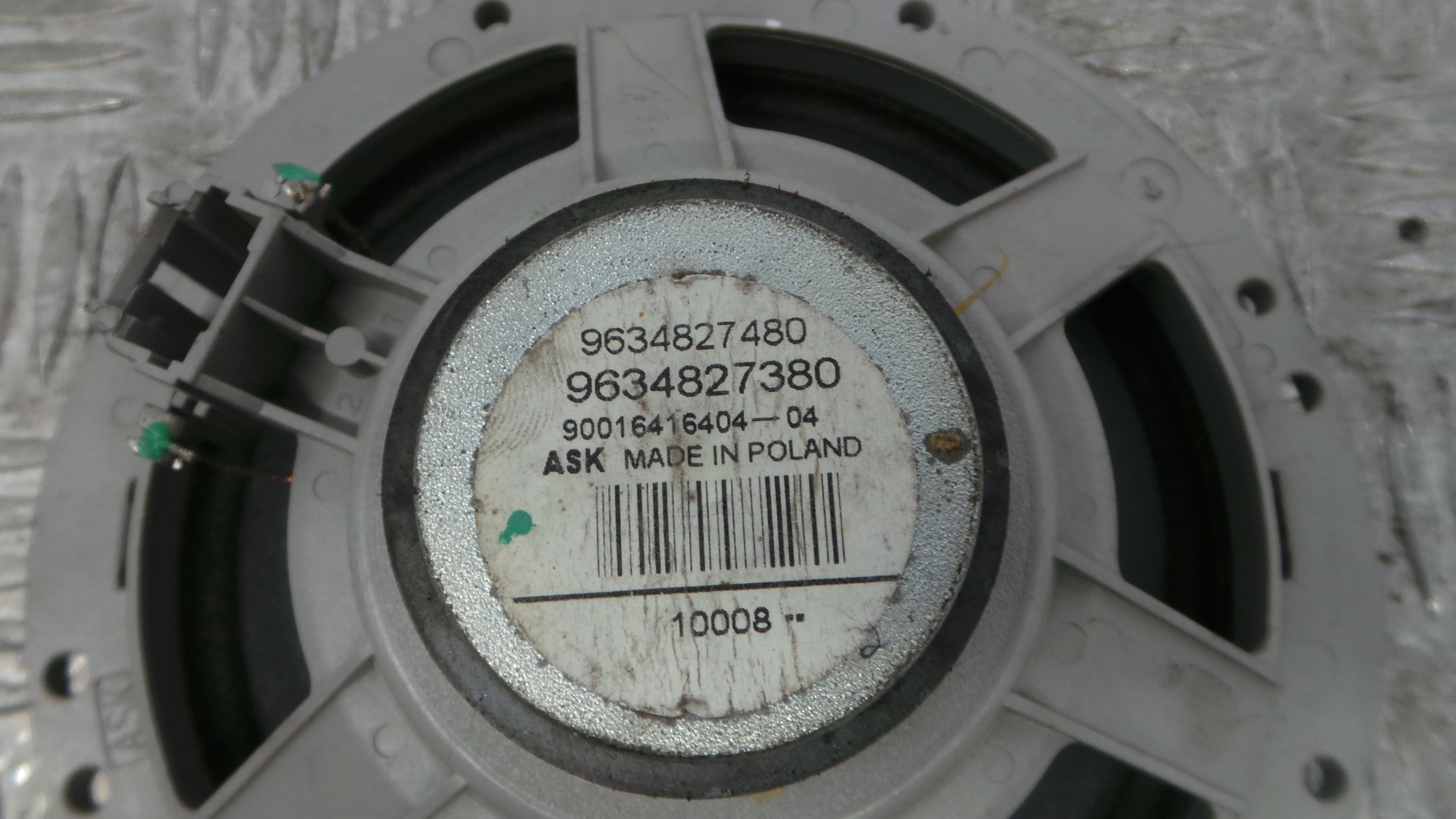 Colunas de Som  9634827480 - PEUGEOT 207 (WA_, WC_), 207/207+ (WA_, WC_)-36766120