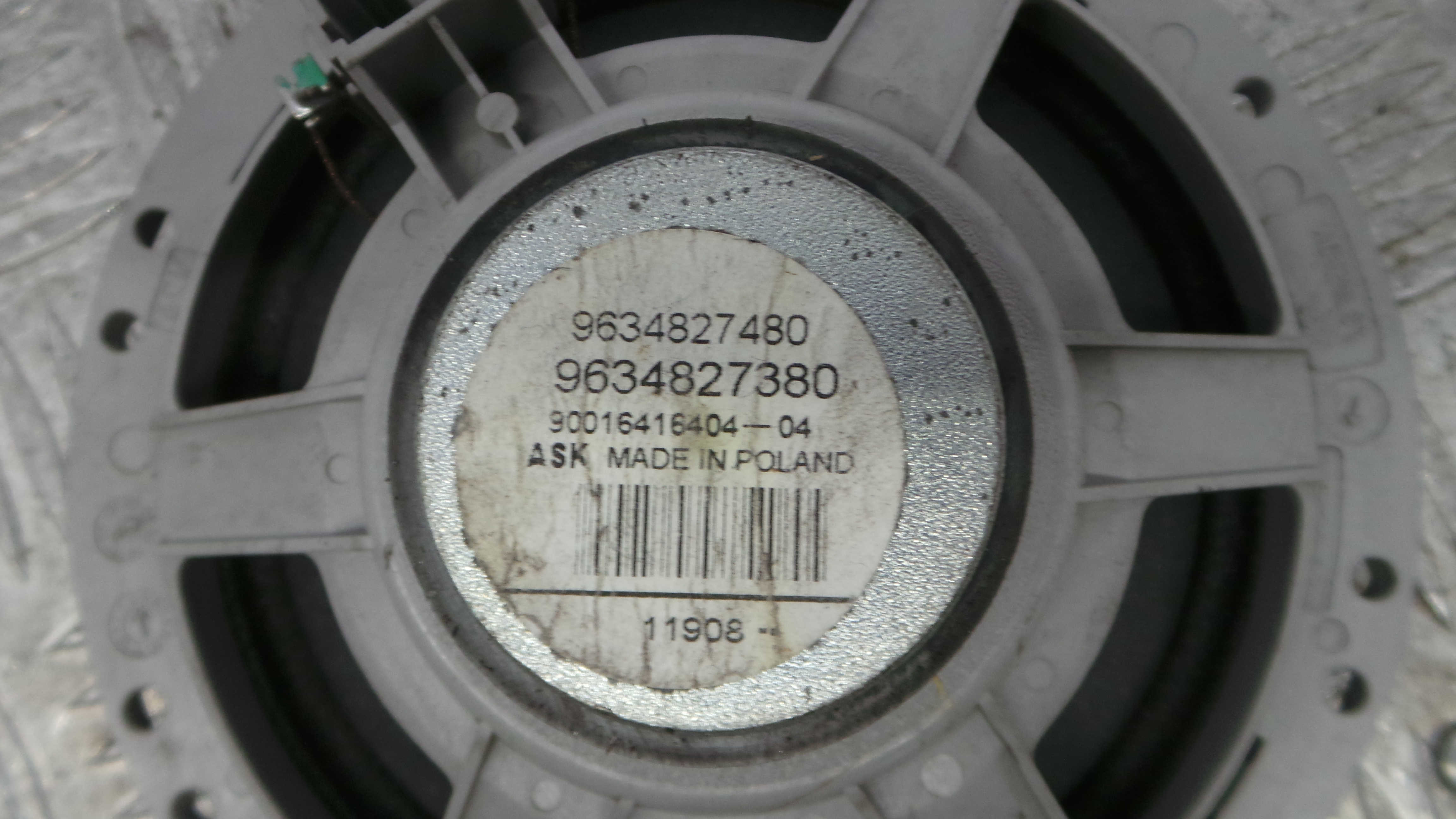 Colunas de Som 9634827480 - PEUGEOT 207 (WA_, WC_), 207/207+ (WA_, WC_)-36766159