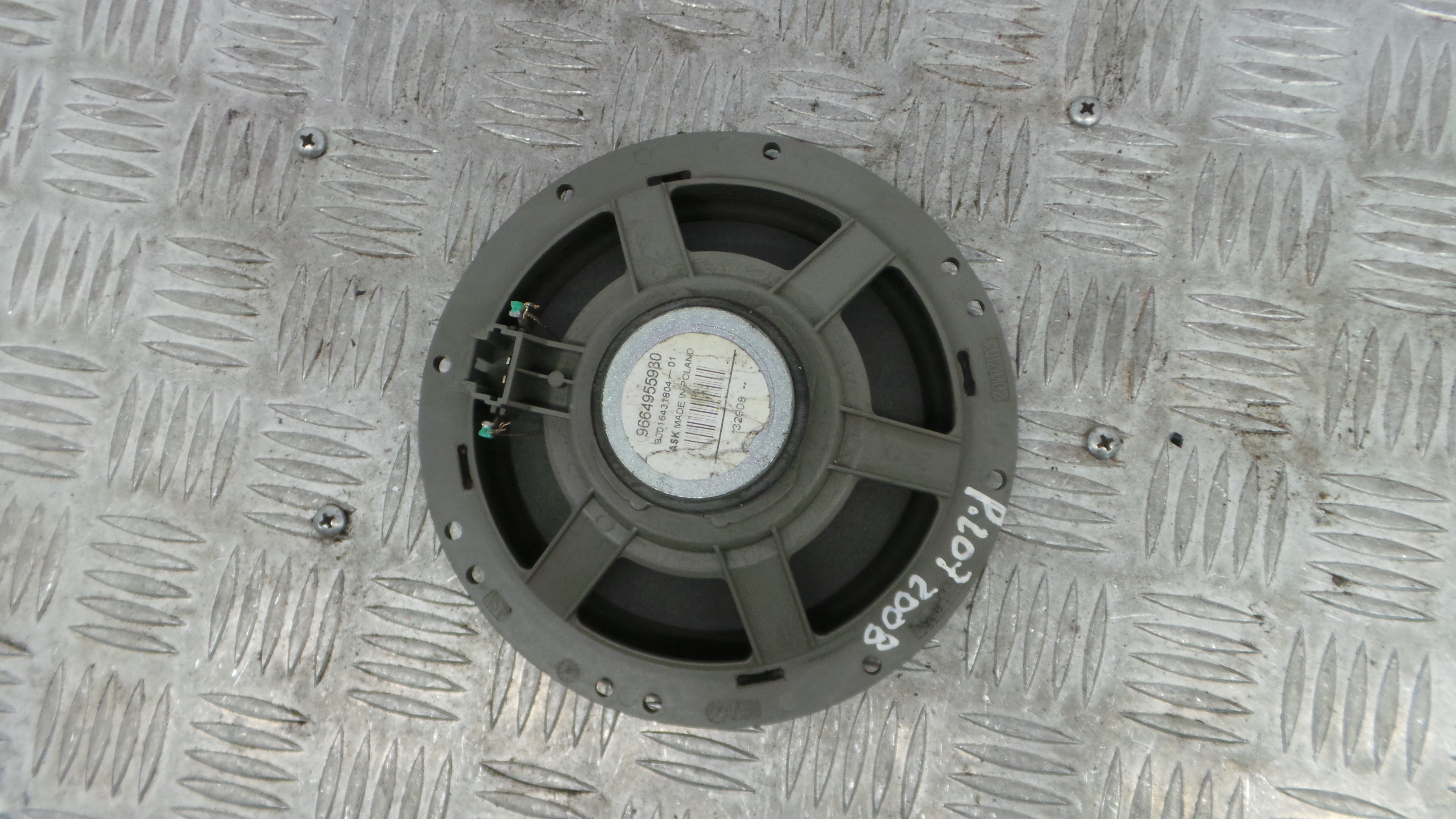 Colunas de Som 9664955980 - PEUGEOT 207 (WA_, WC_), 207/207+ (WA_, WC_)-36766167