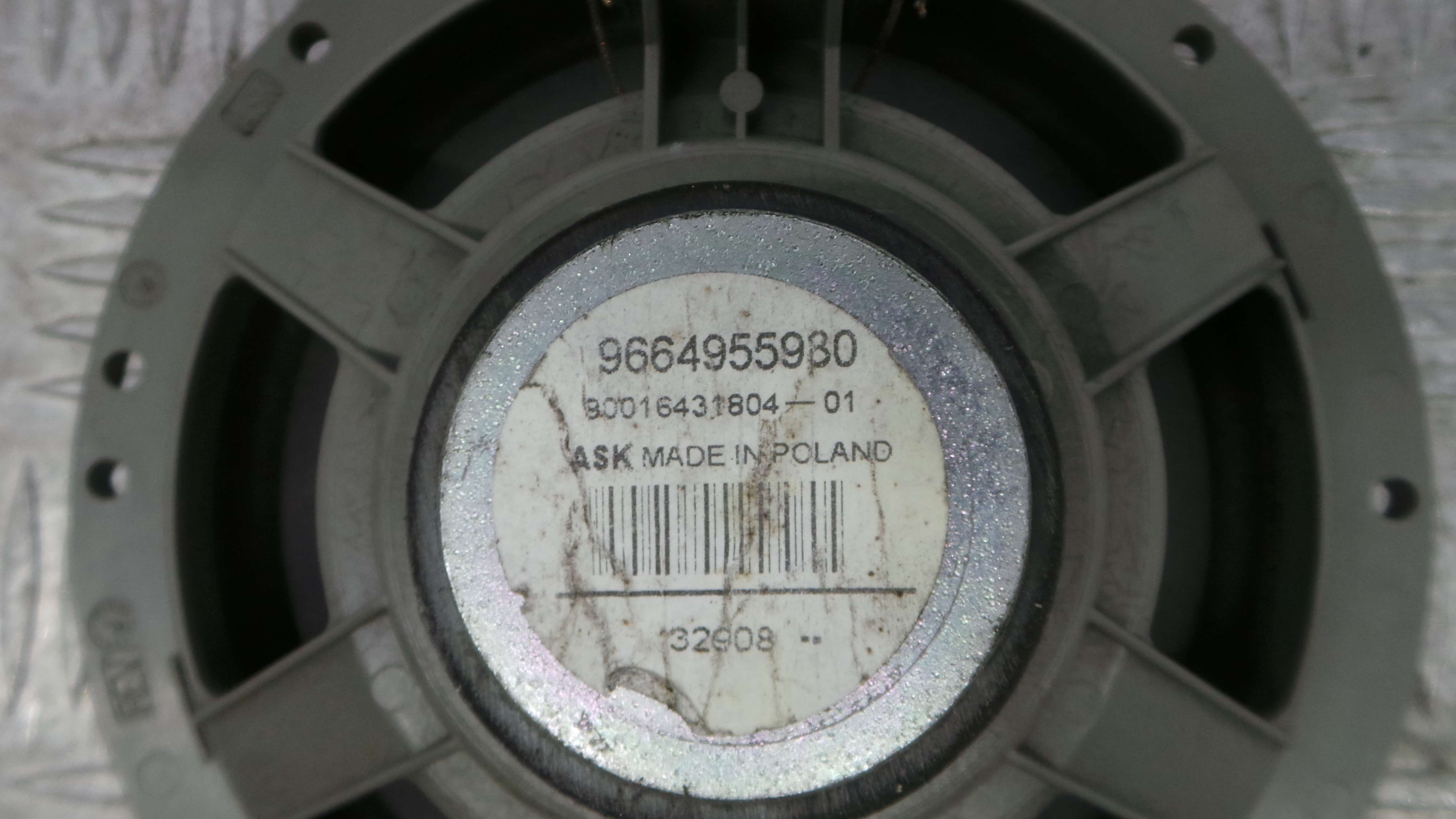 Colunas de Som 9664955980 - PEUGEOT 207 (WA_, WC_), 207/207+ (WA_, WC_)-36766167