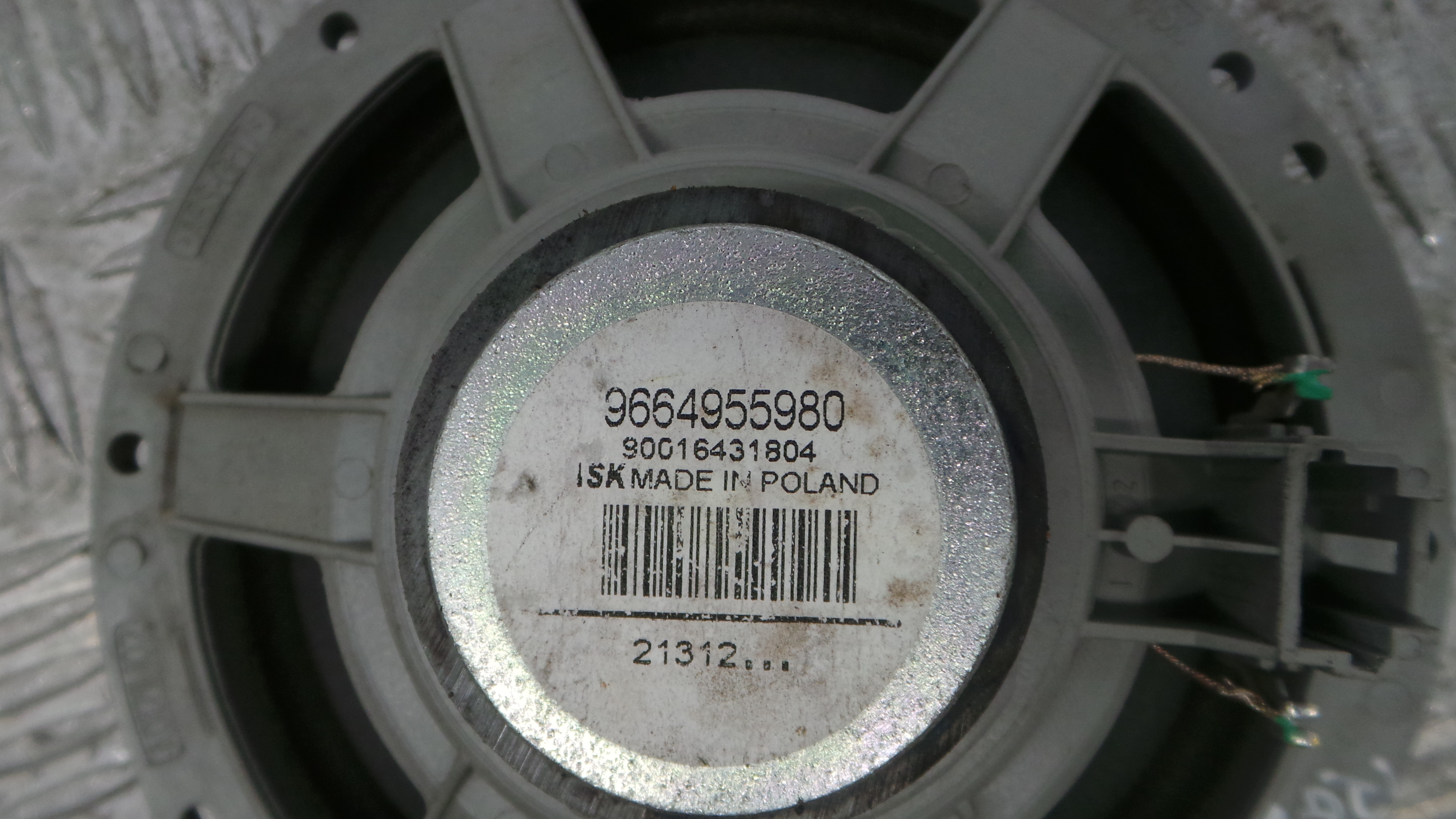 Colunas de Som 9664955980 - PEUGEOT PARTNER Caixa/monovolume-36766171