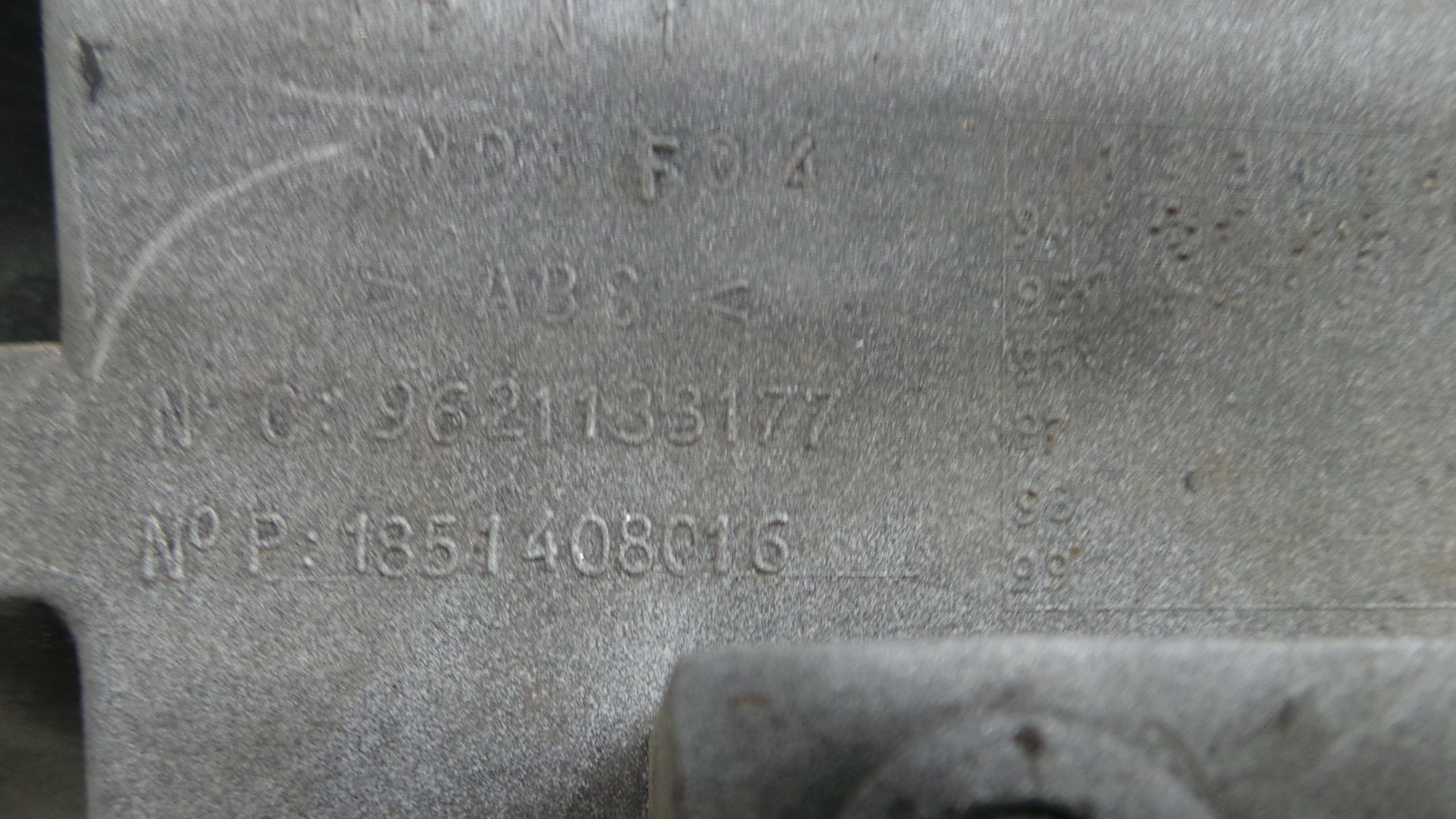 Grelha da Frente 9621133177 - PEUGEOT 306 (7B, N3, N5)-36773726