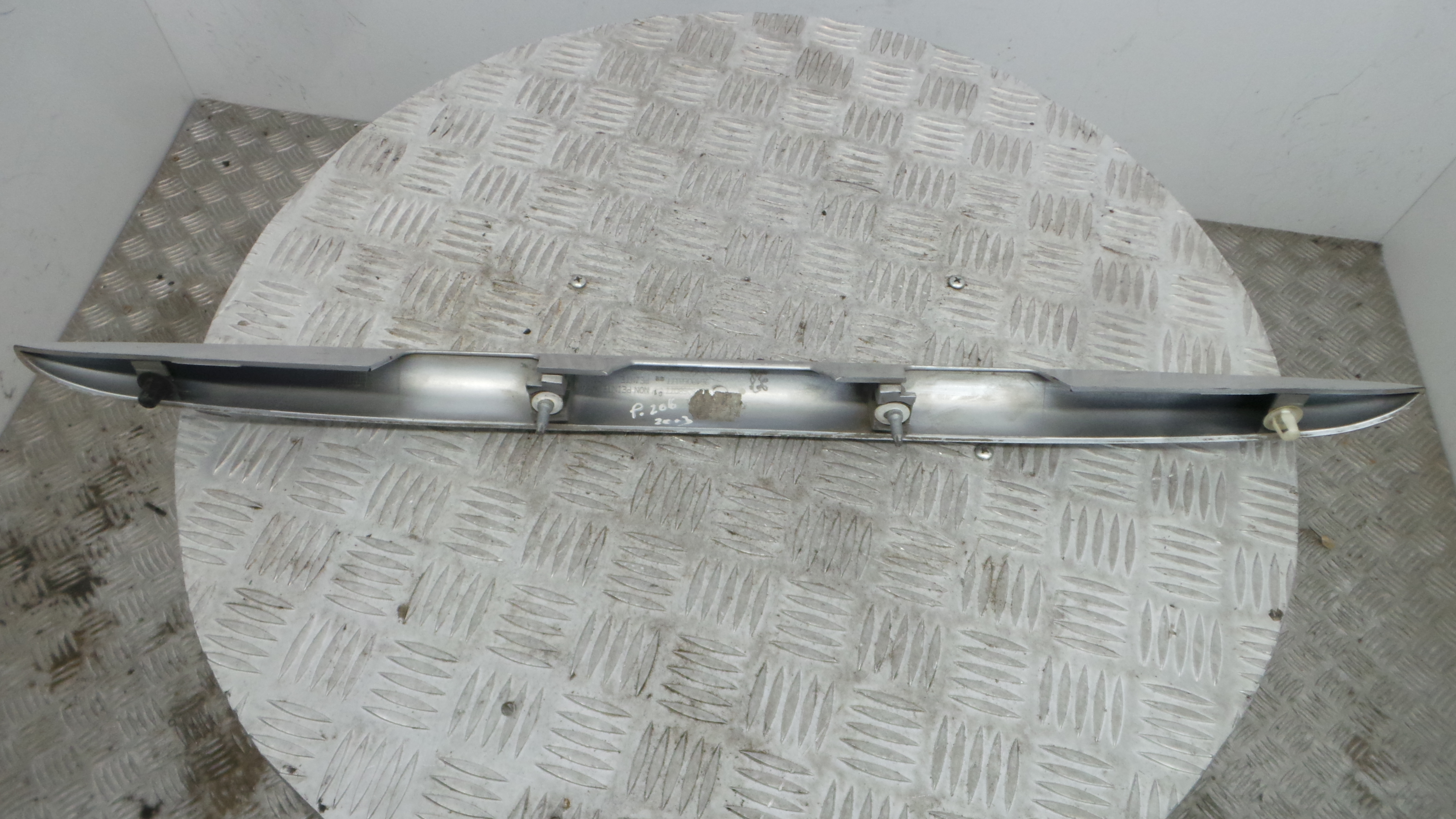 Puxador Exterior da Tampa da Mala 9648068077 - PEUGEOT 206 Hatchback (2A/C)-36773744