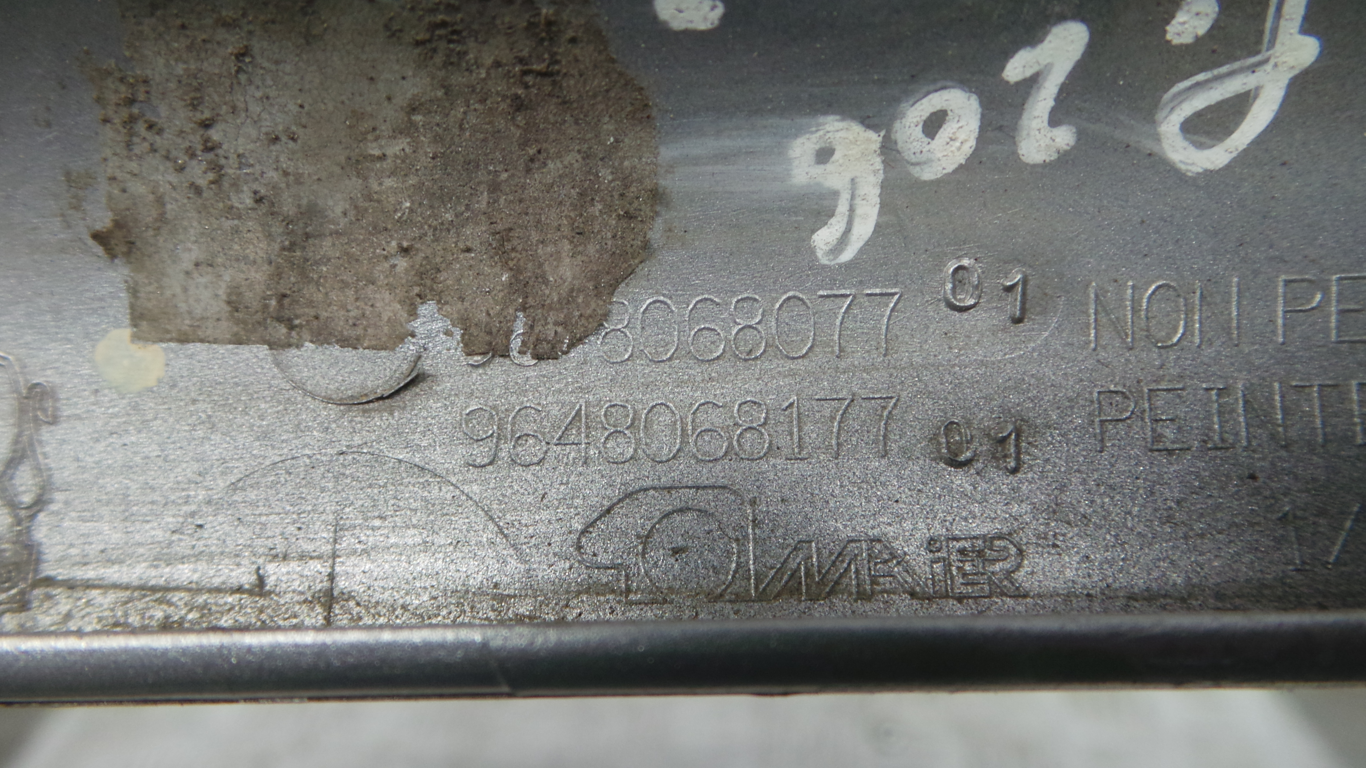 Puxador Exterior da Tampa da Mala 9648068077 - PEUGEOT 206 Hatchback (2A/C)-36773744