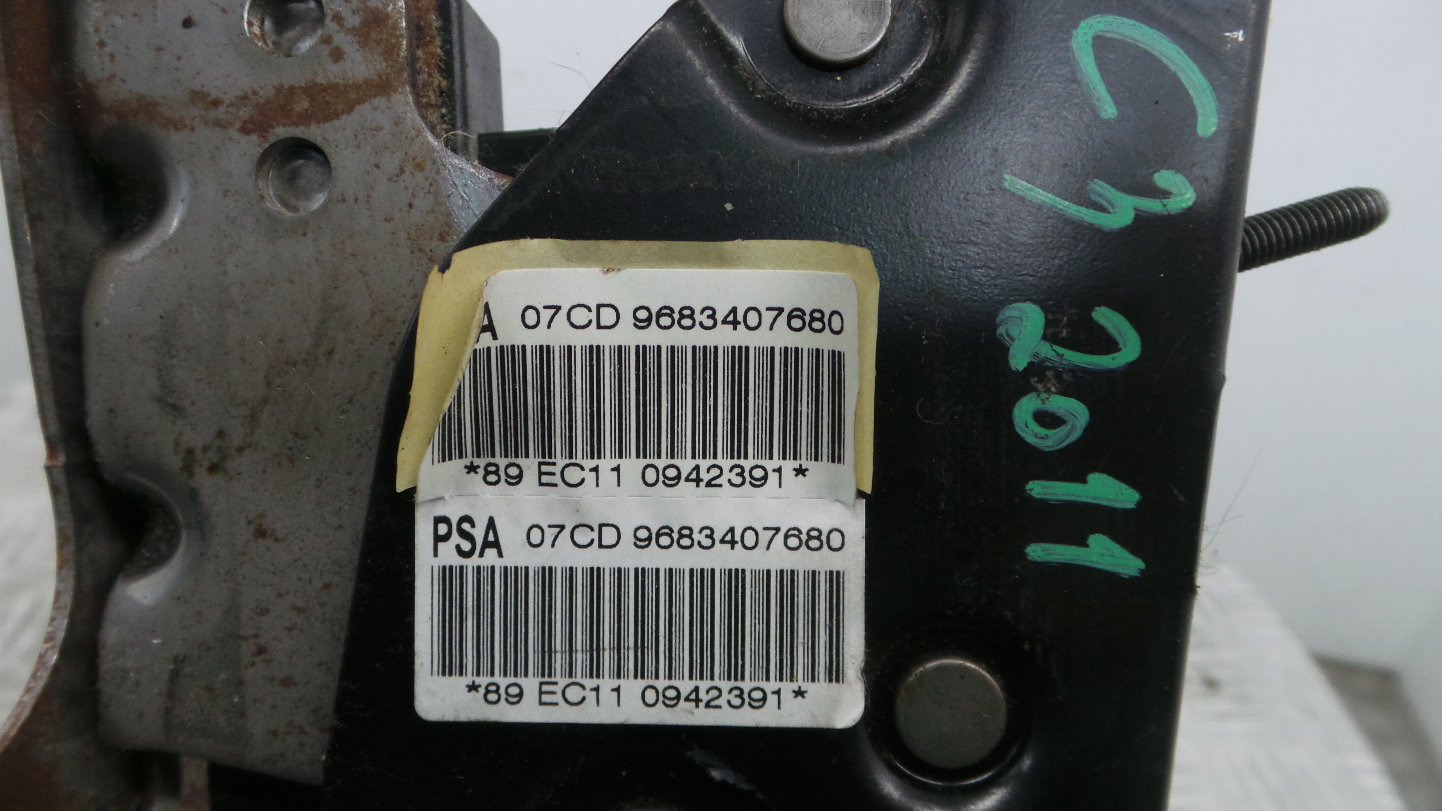 Travão de Mão 9683407680 - CITROËN C3 II (SC_)-36776343