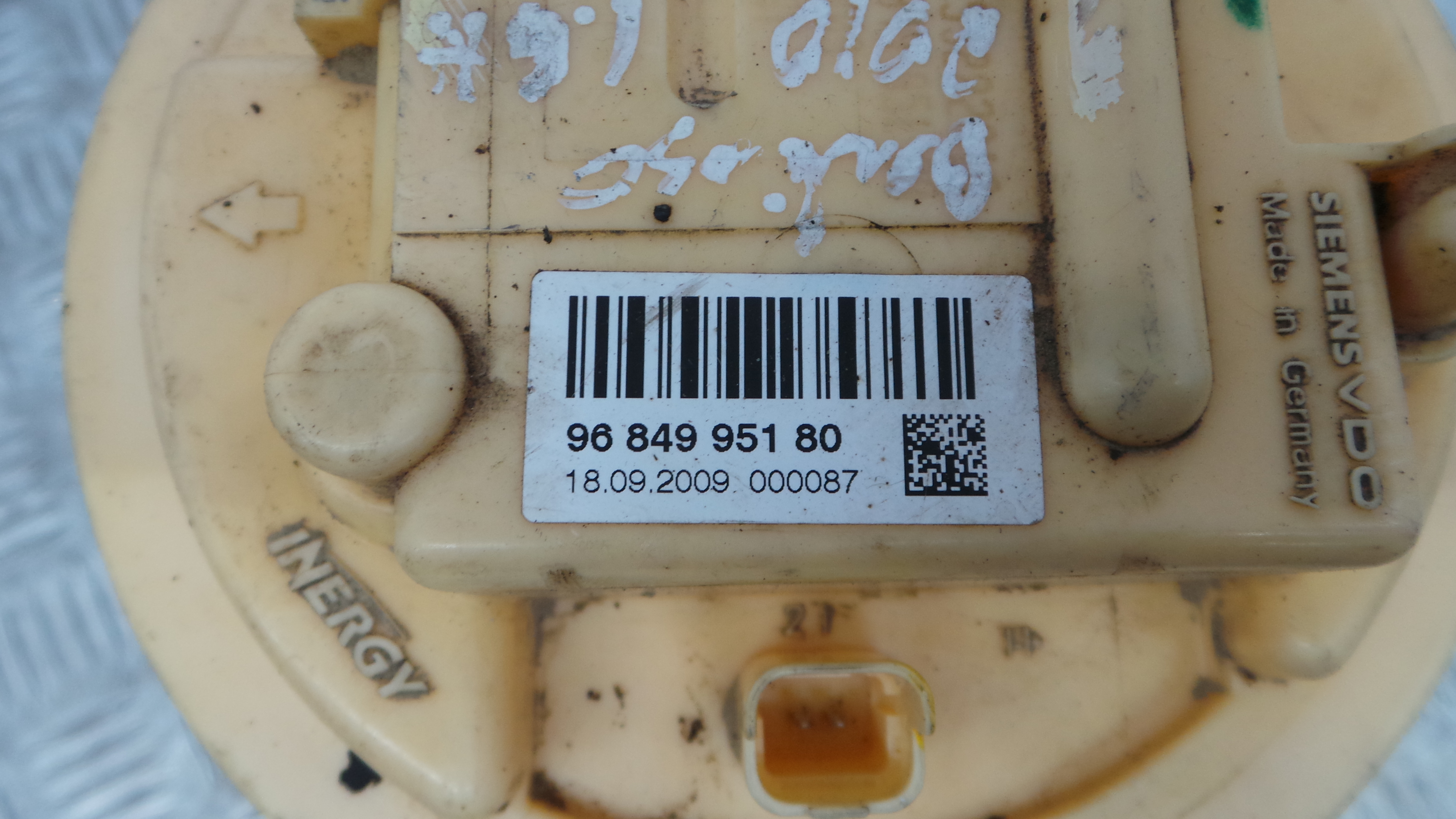 Boia do Combustível 9684995180 - CITROËN BERLINGO Caixa/monovolume (B9)-36776556