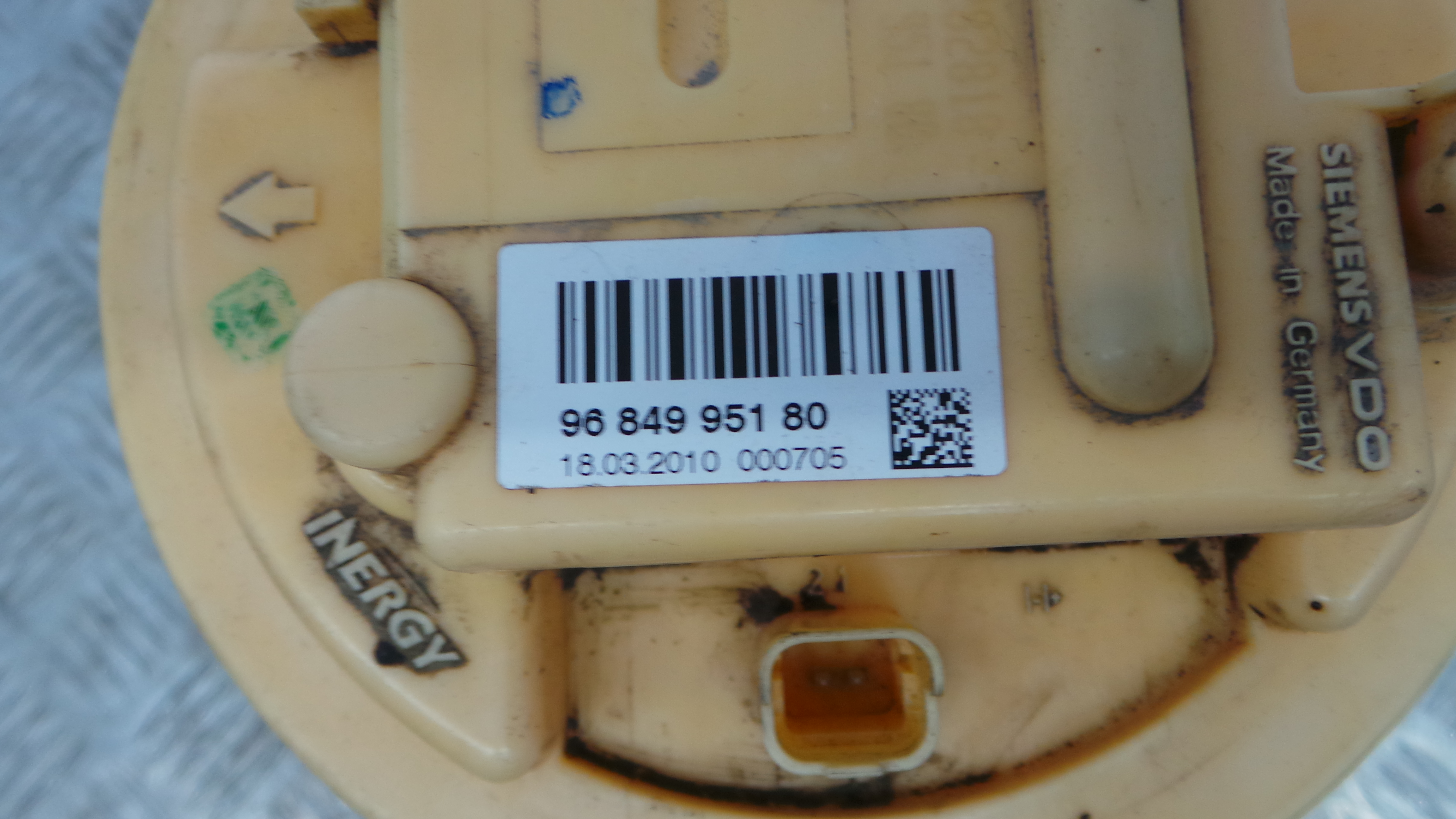 Boia do Combustível 9684995180 - PEUGEOT PARTNER Caixa/monovolume-36776580