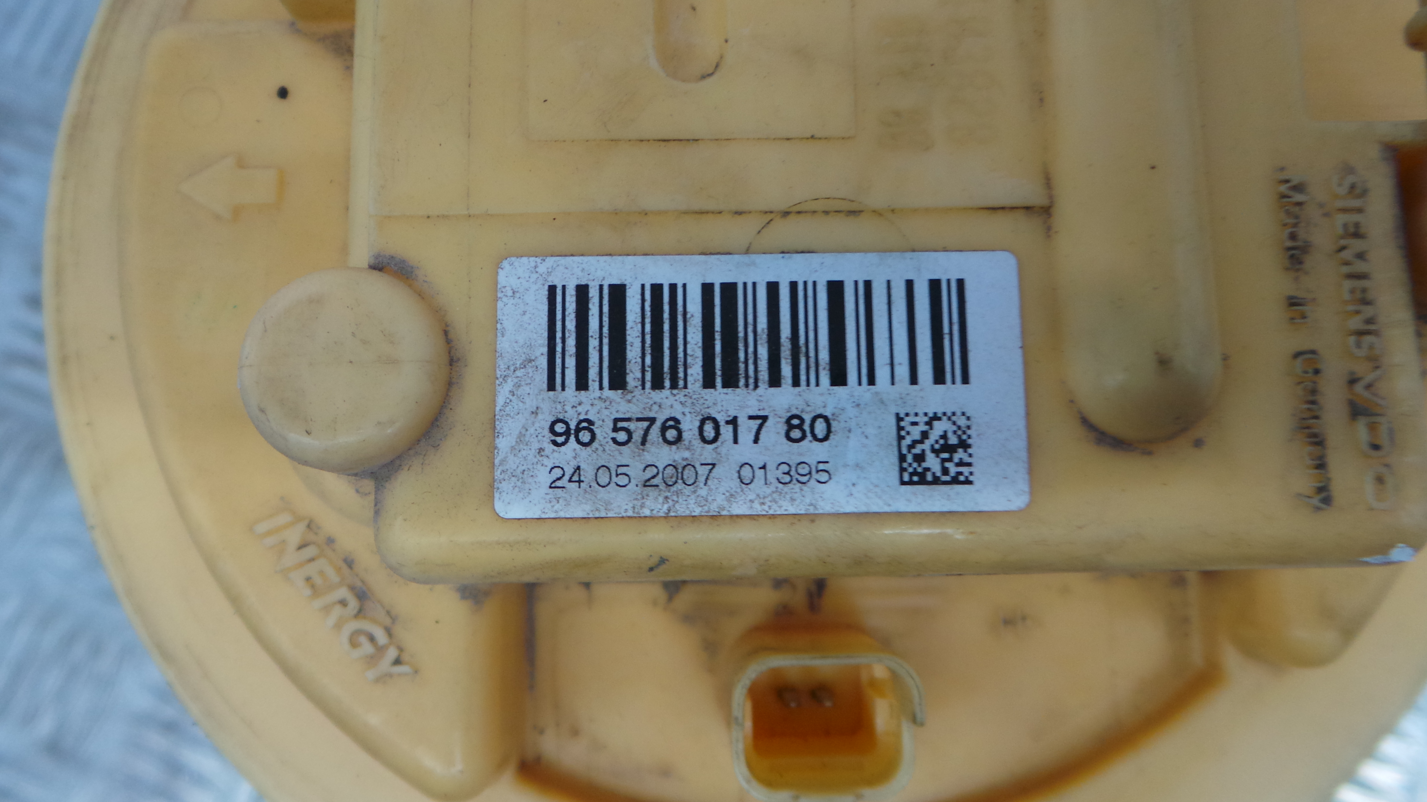 Boia do Combustível 9657601780 - CITROËN C4 PICASSO I Veículo multiuso (UD_)-36776585