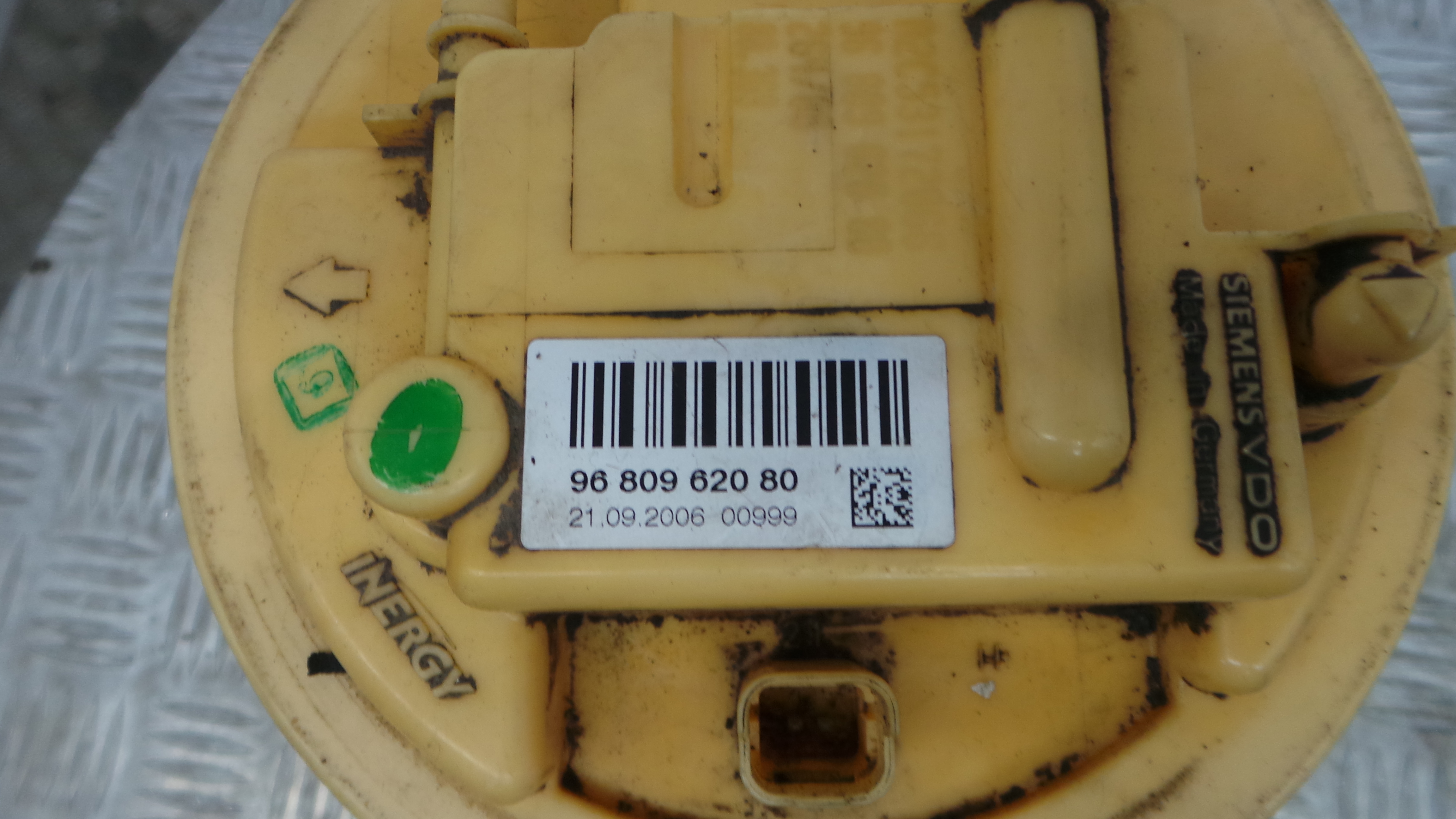 Boia do Combustível 9680962080 - PEUGEOT 207 (WA_, WC_), 207/207+ (WA_, WC_)-36776658