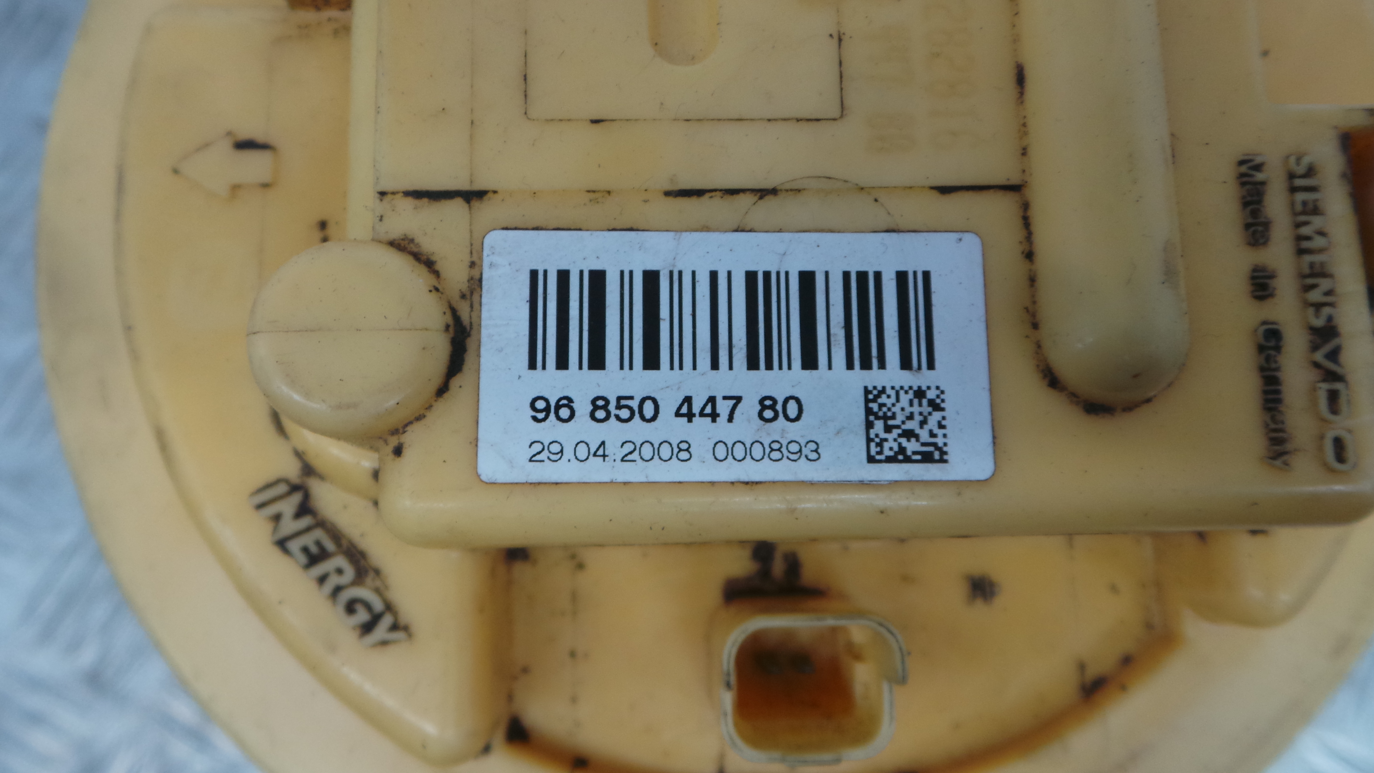 Boia do Combustível 9685044780 - PEUGEOT 207 (WA_, WC_), 207/207+ (WA_, WC_)-36776721