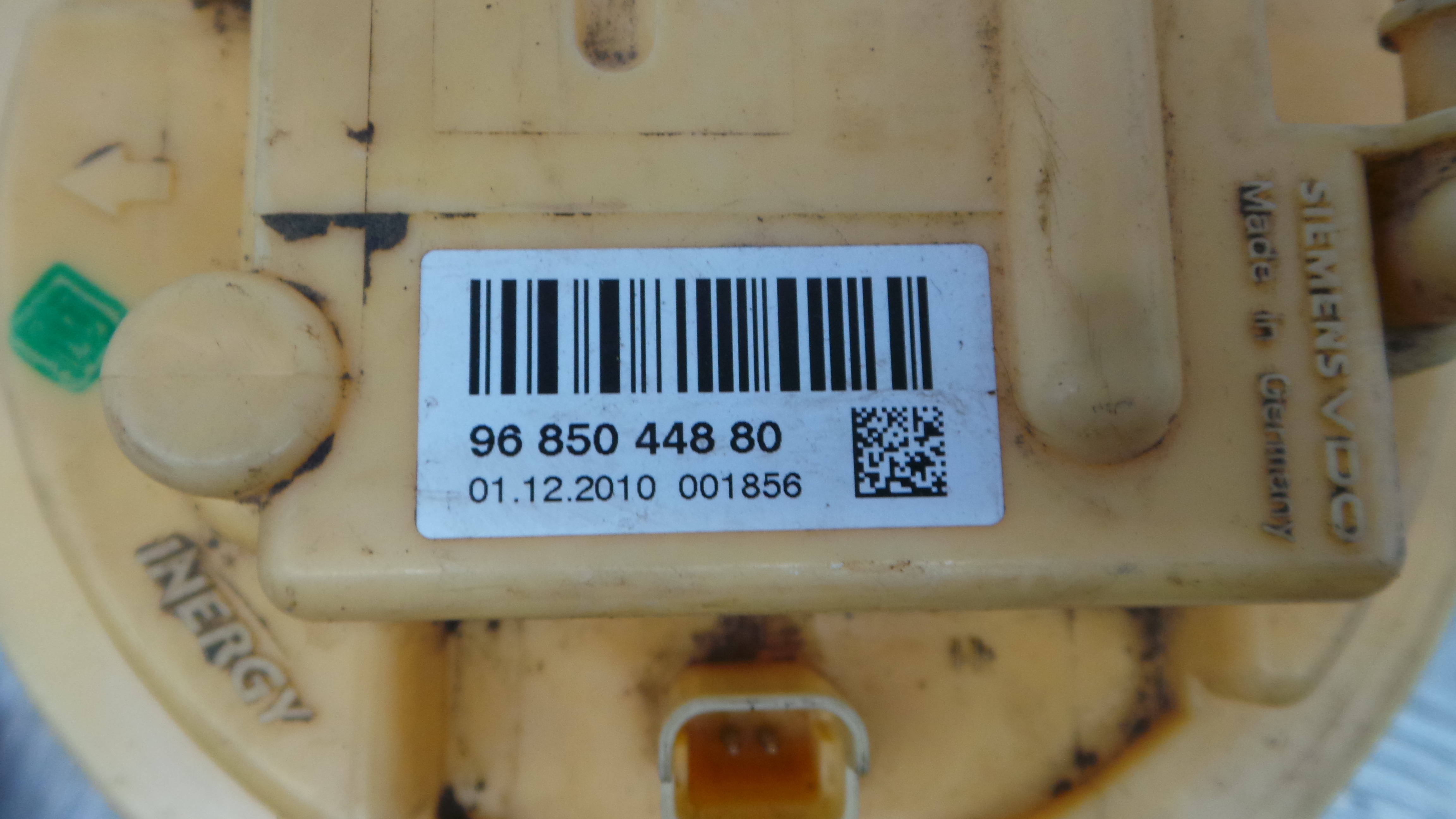 Boia do Combustível 9685044880 - PEUGEOT 207 (WA_, WC_), 207/207+ (WA_, WC_)-36776856