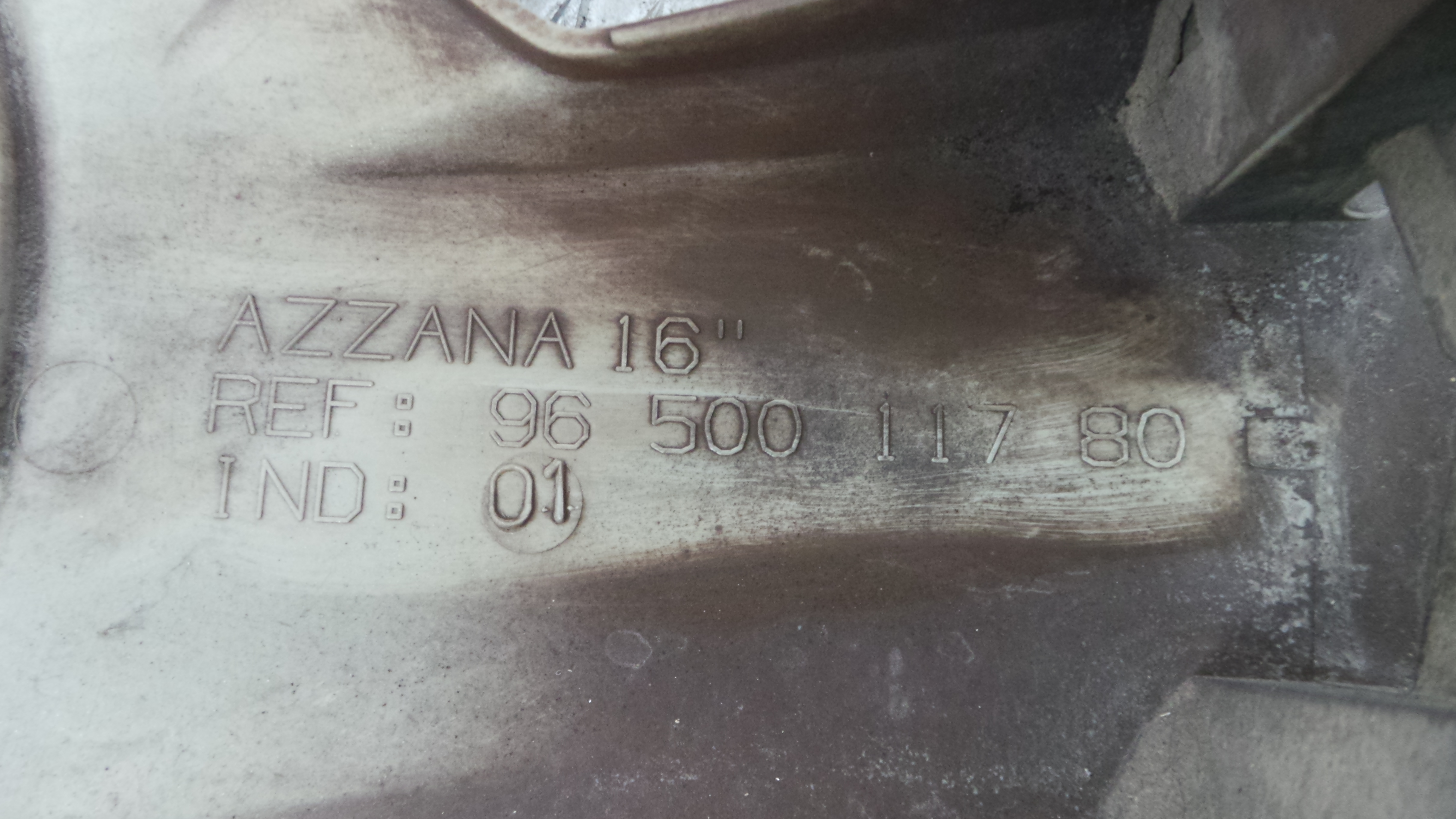 Tampões das rodas 9650011780 - CITROËN C4 I (LC_)-36780863