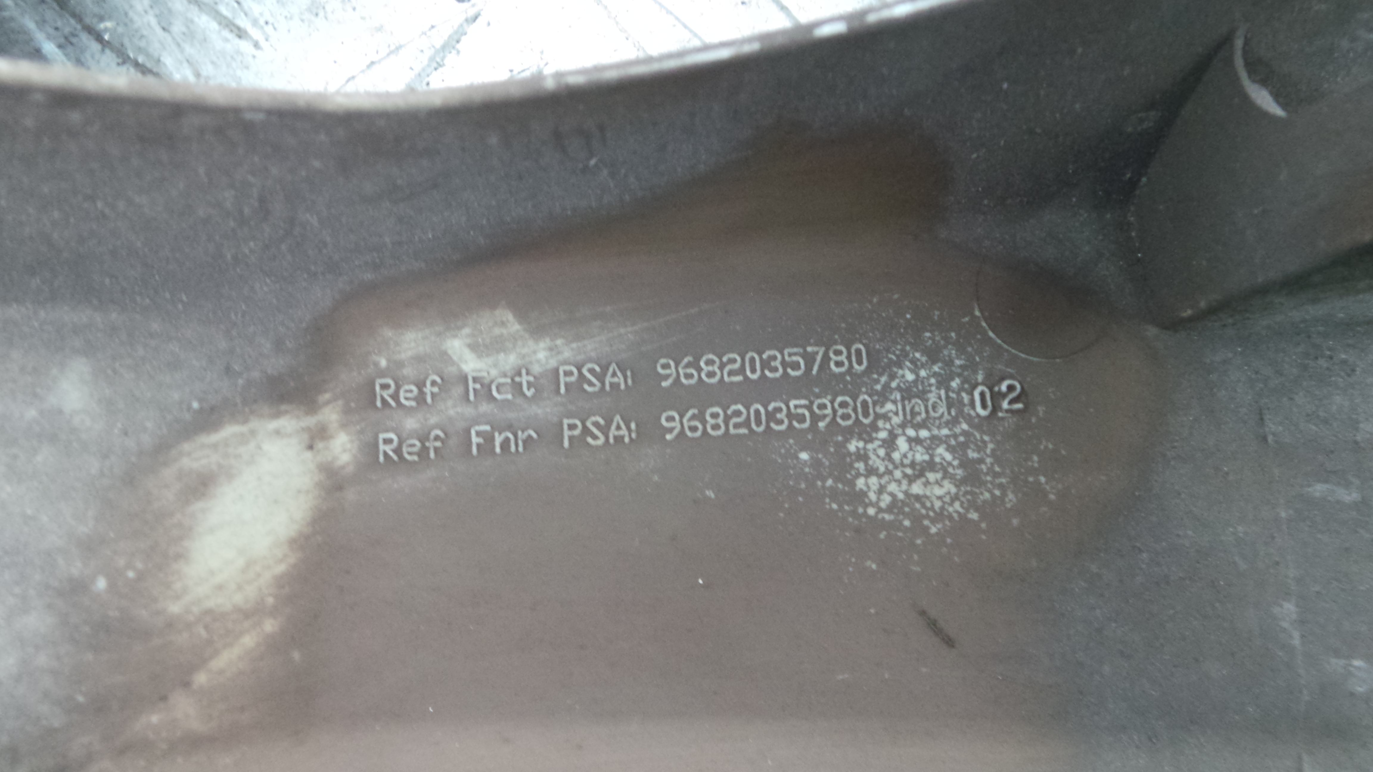 Tampões das rodas 9682035780 - CITROËN BERLINGO Caixa/monovolume (B9)-36780922