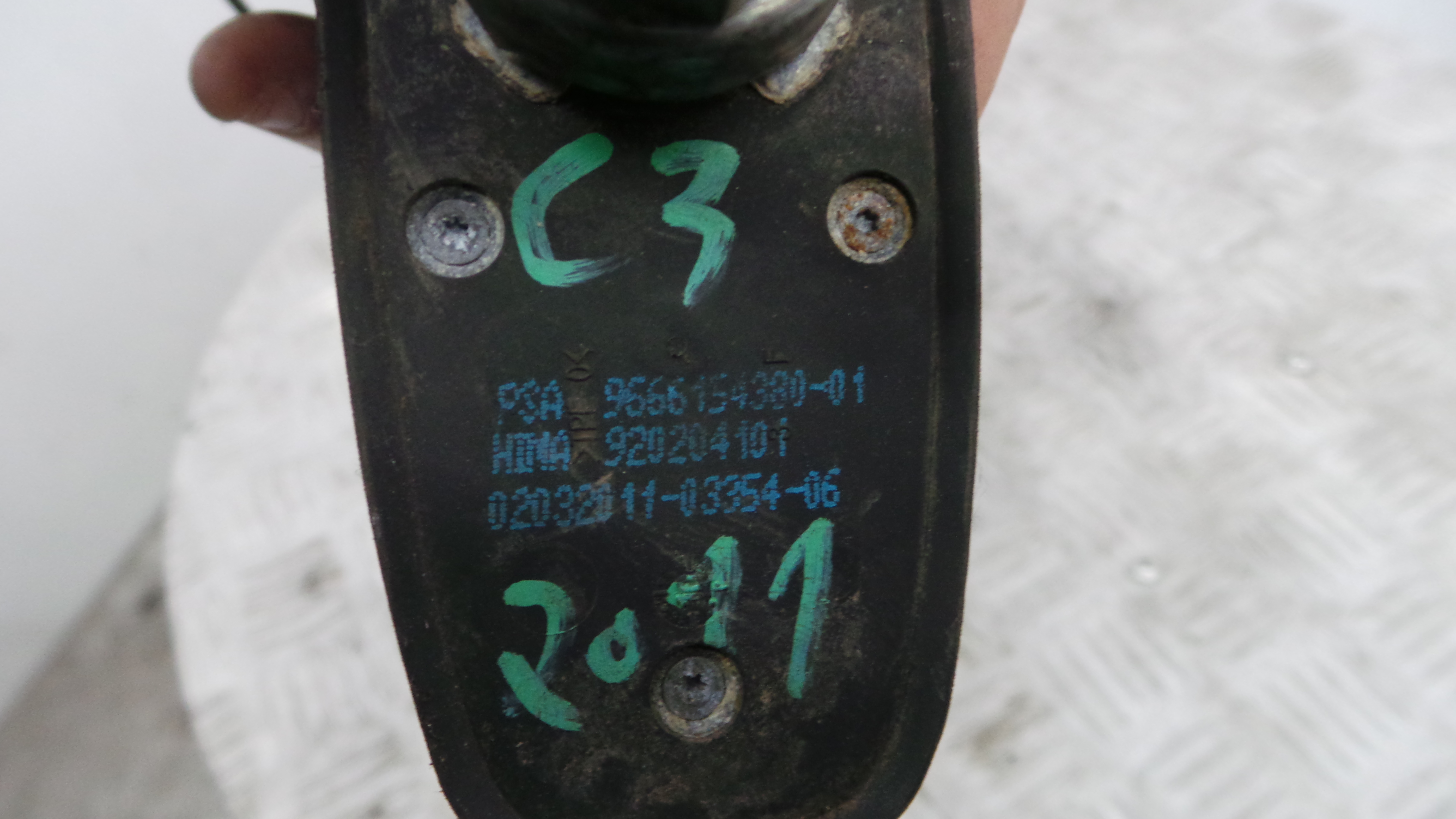 Antena 9666154380 - CITROËN C3 II (SC_)-36784311