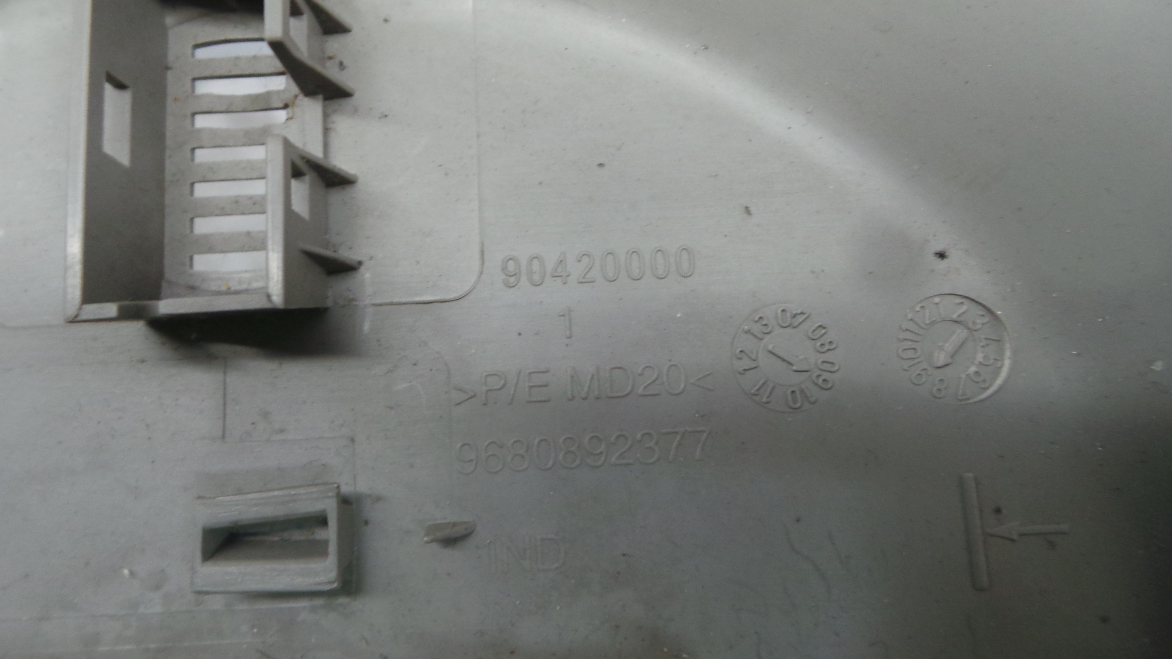 Plafonier Teto 9680713880 - CITROËN BERLINGO Caixa/monovolume (B9)-36786669