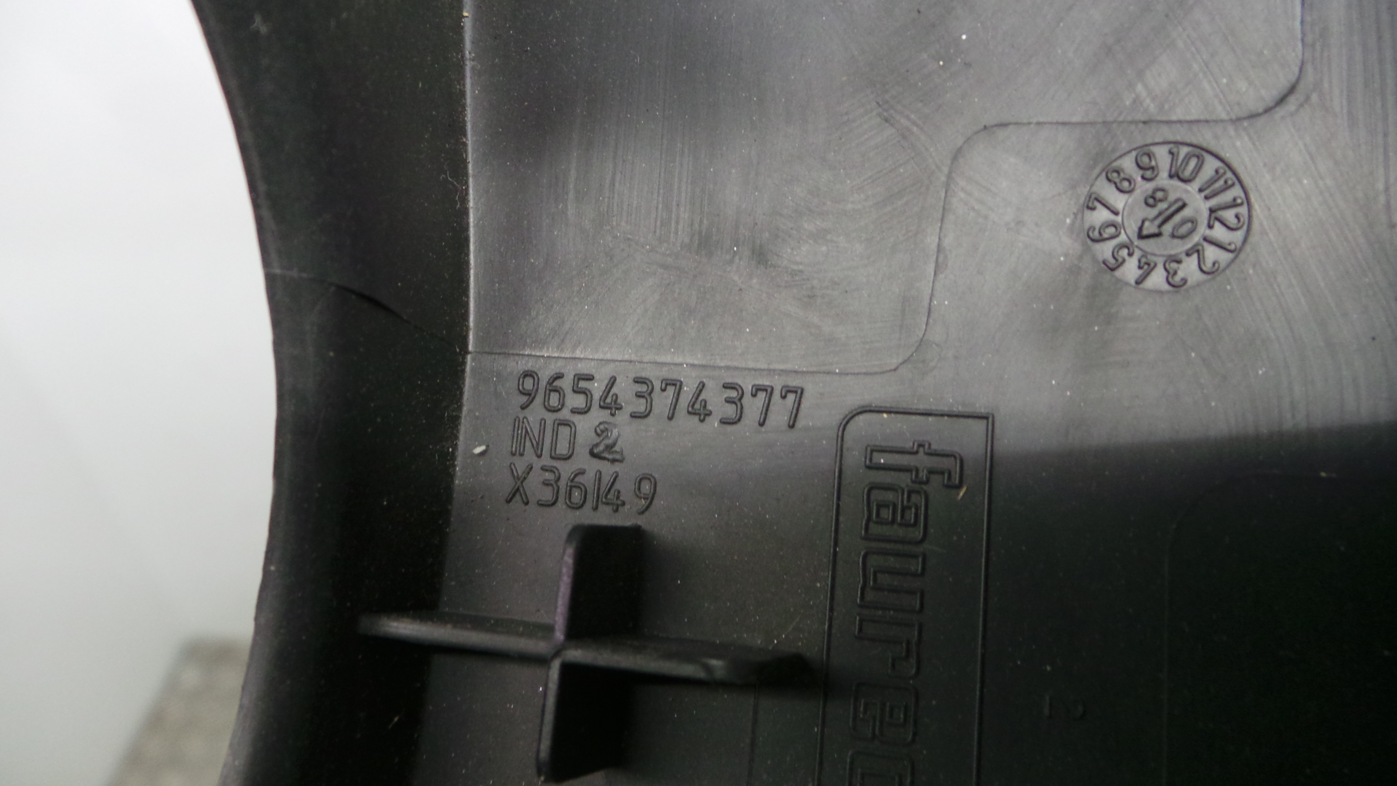 Aro de Coluna Direcao 9654374377 - PEUGEOT 207 (WA_, WC_), 207/207+ (WA_, WC_)-36786683