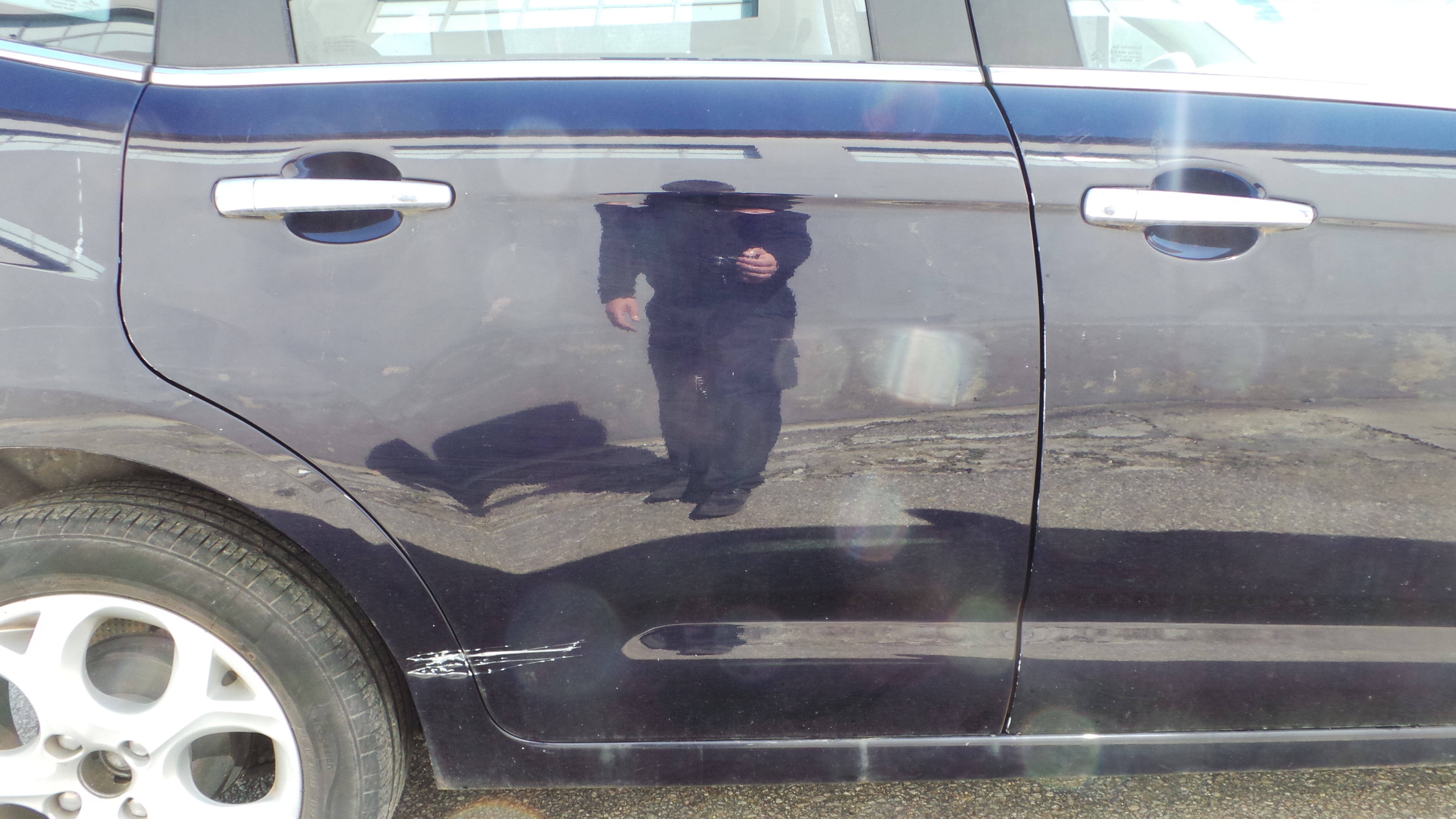 Porta Trás Dto 00009004CJ - CITROËN C3 II (SC_)-36839327