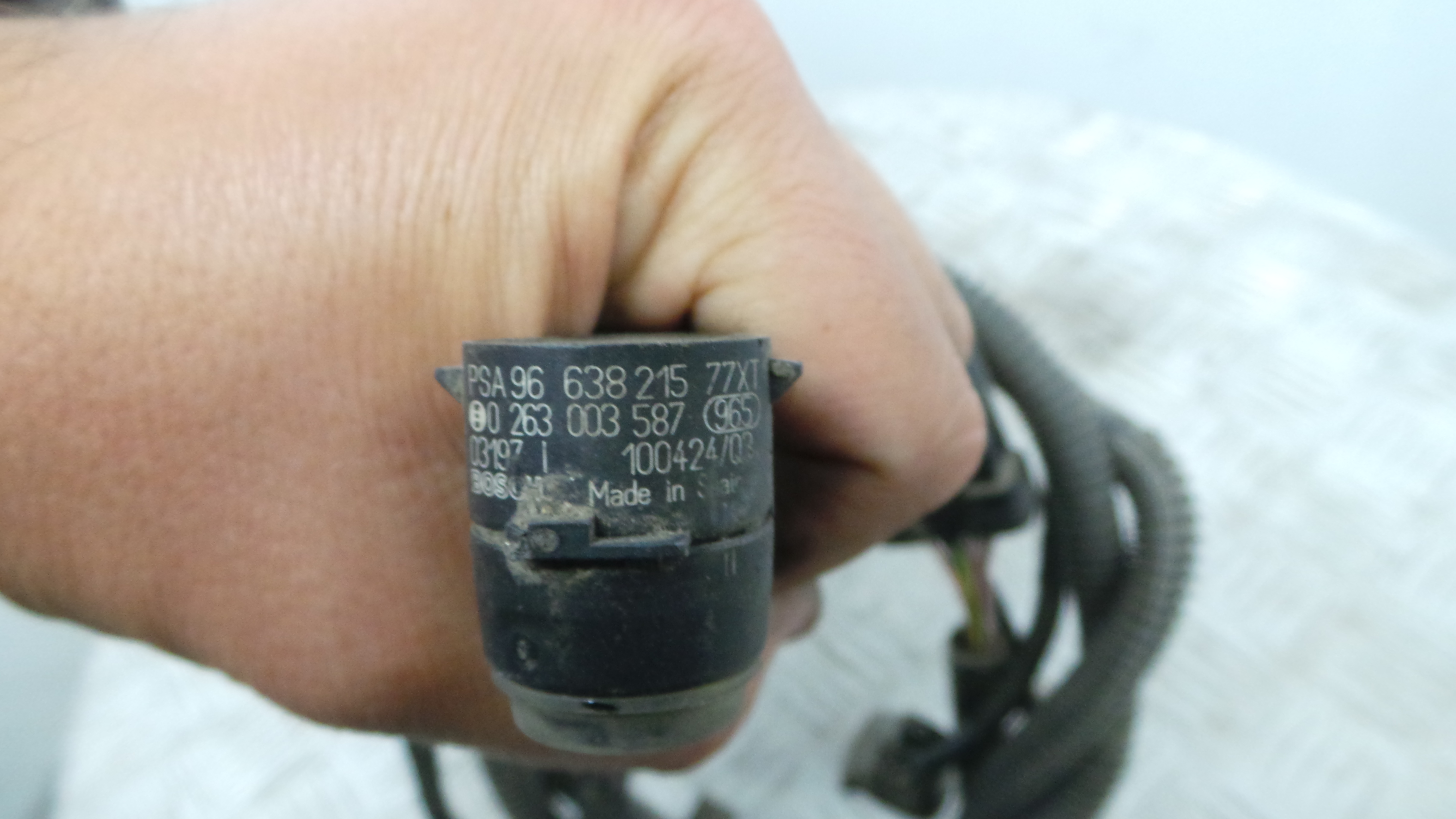 Kit de sensores de estacionamento 9663821577XT - PEUGEOT PARTNER Caixa/monovolume-36897244