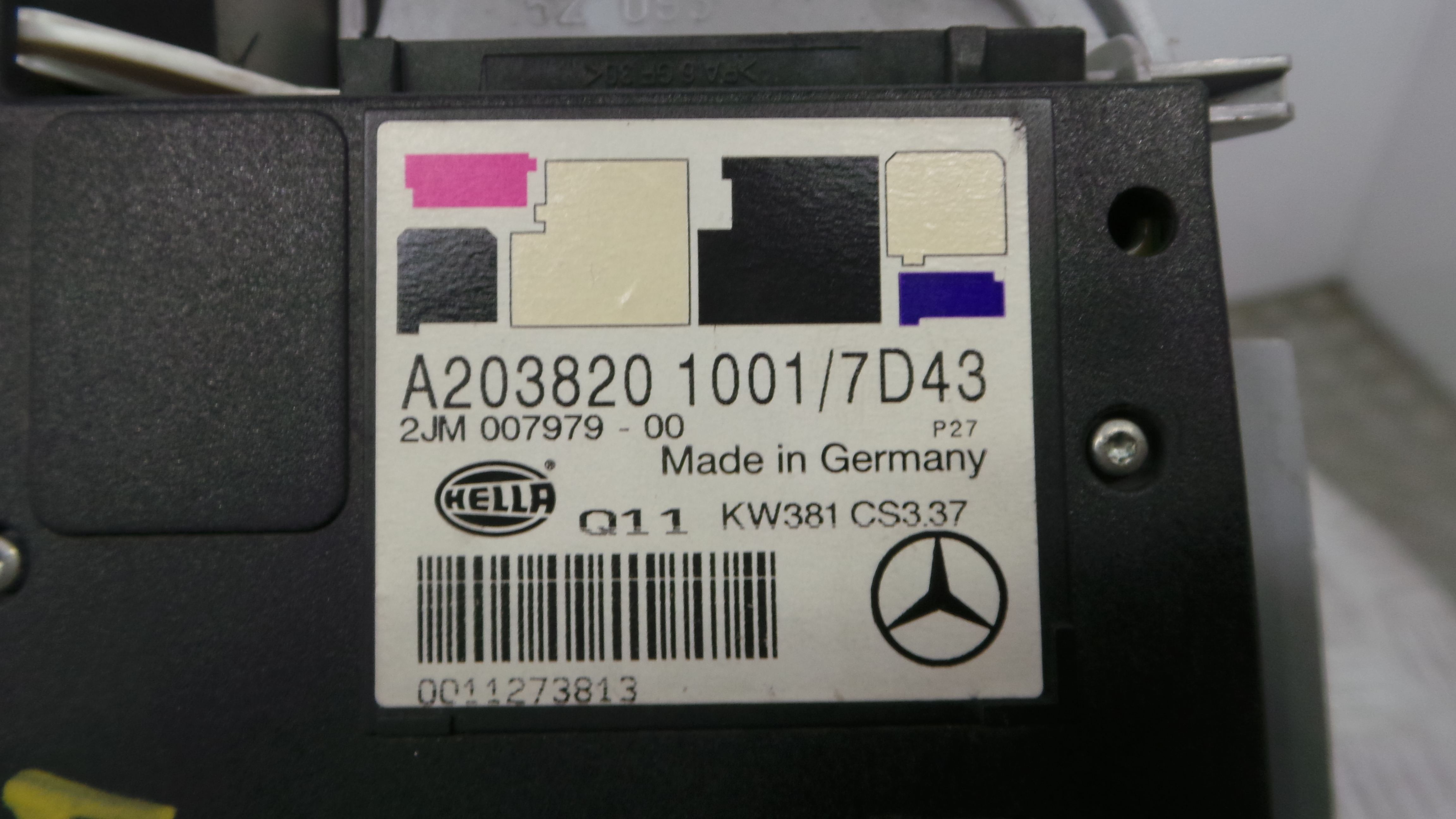 Plafonier Teto A2038201001 - MERCEDES-BENZ C-CLASS (W203)-36897640