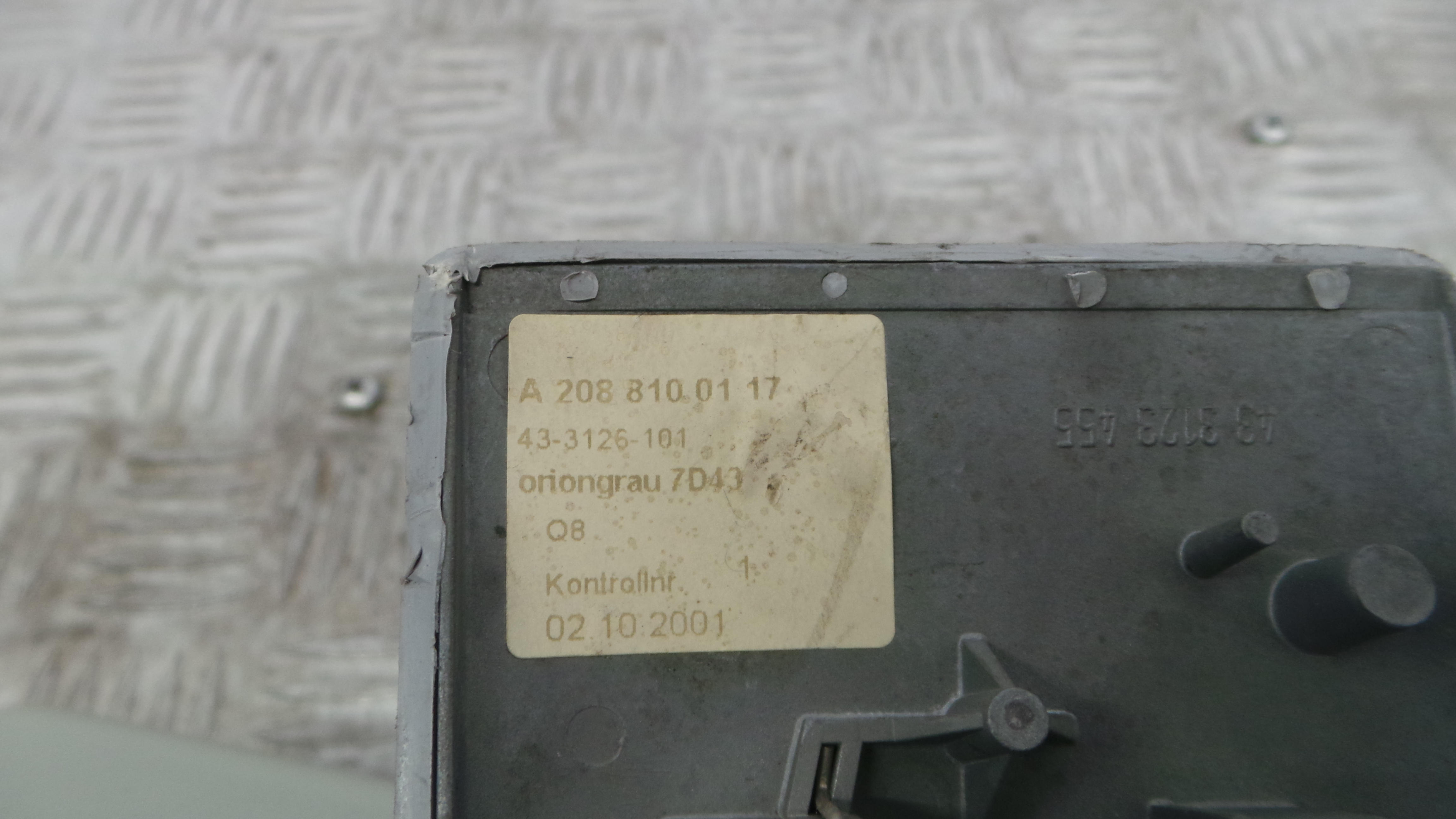 Espelho Retrovisor Interior A2088100117 - MERCEDES-BENZ C-CLASS (W203)-36897651