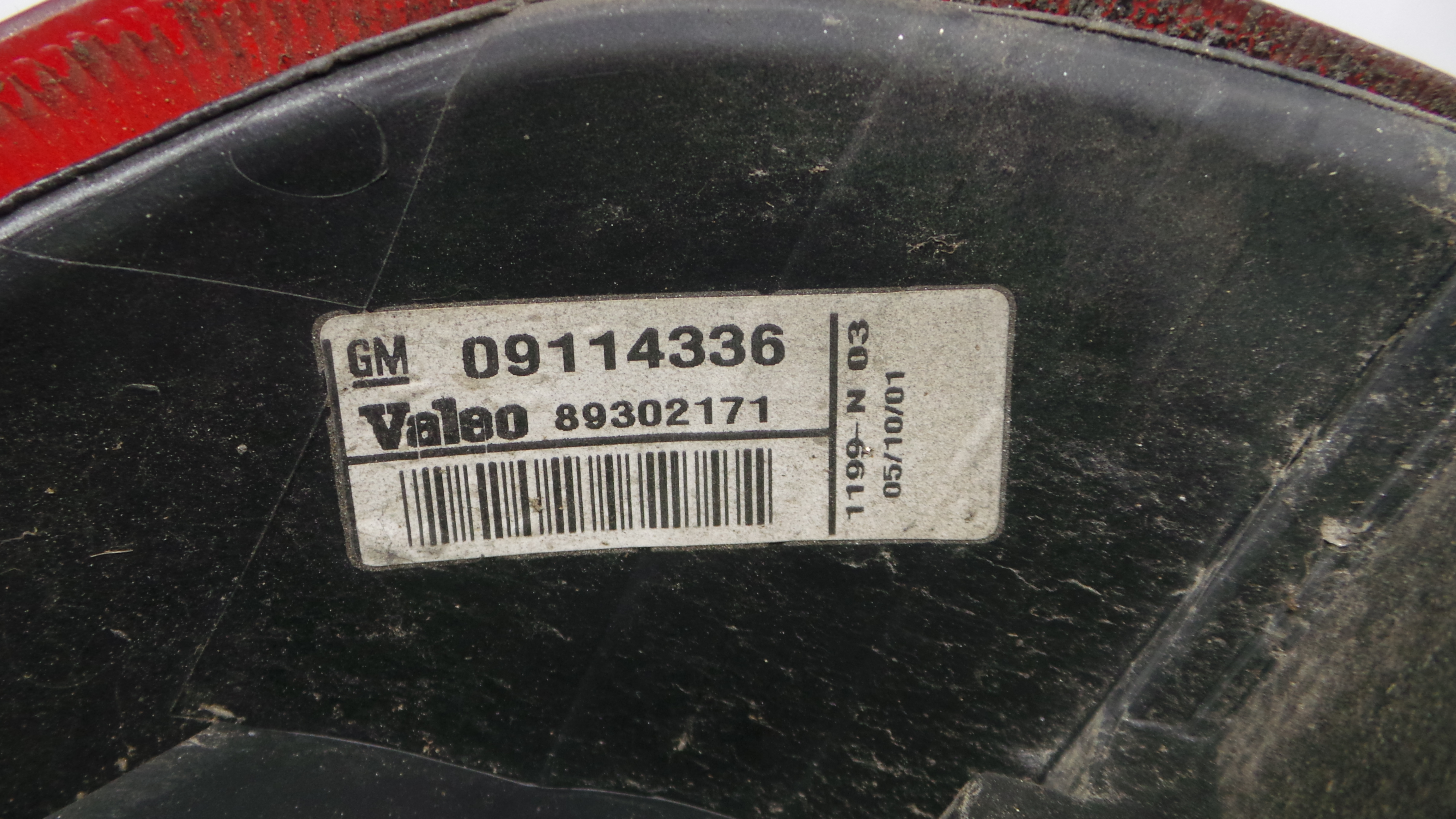 Farolim Stop Esq 09114336 - OPEL CORSA C (X01)-36897931