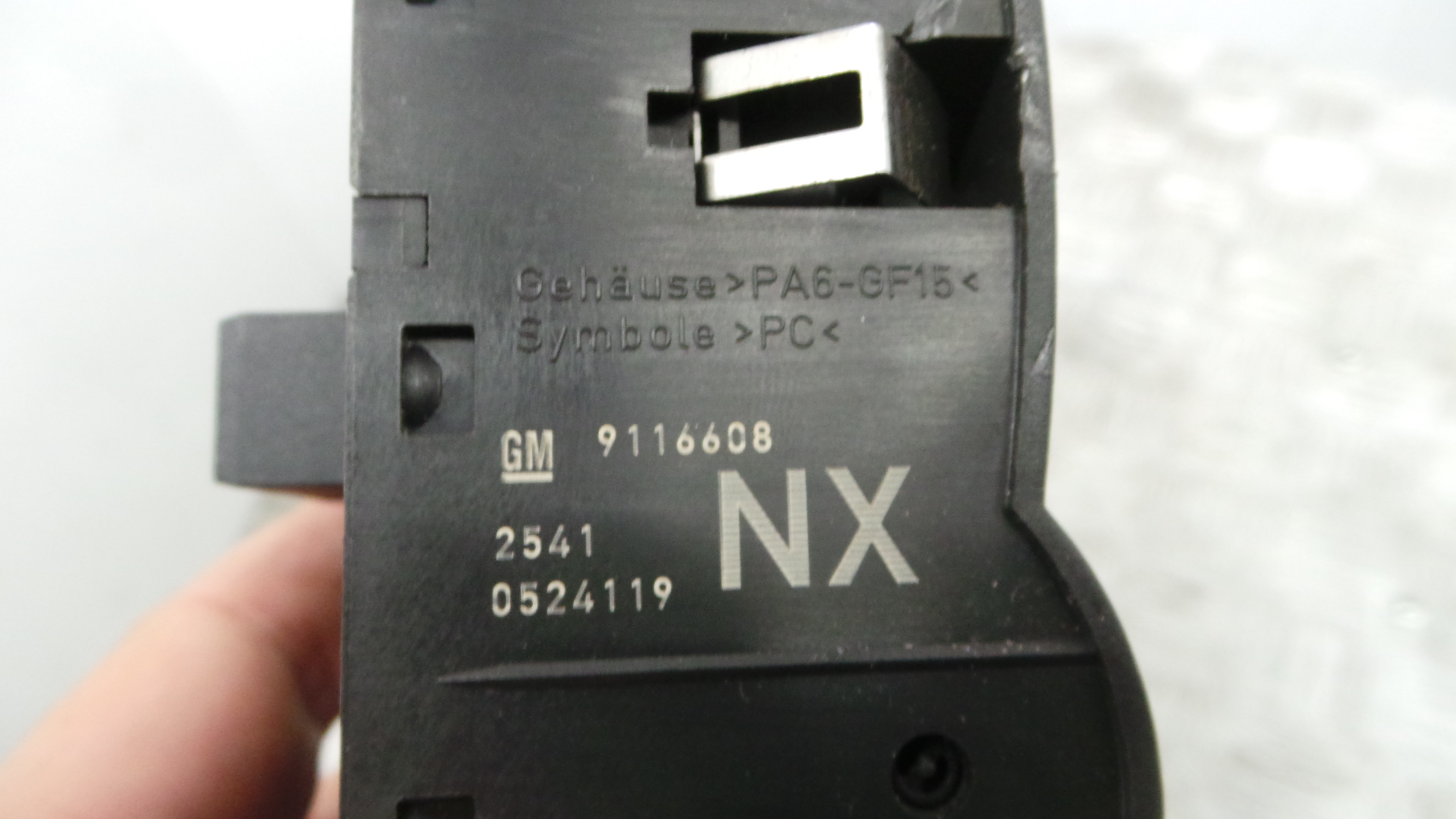 Comando das luzes  9116608 - OPEL CORSA C (X01)-36898015