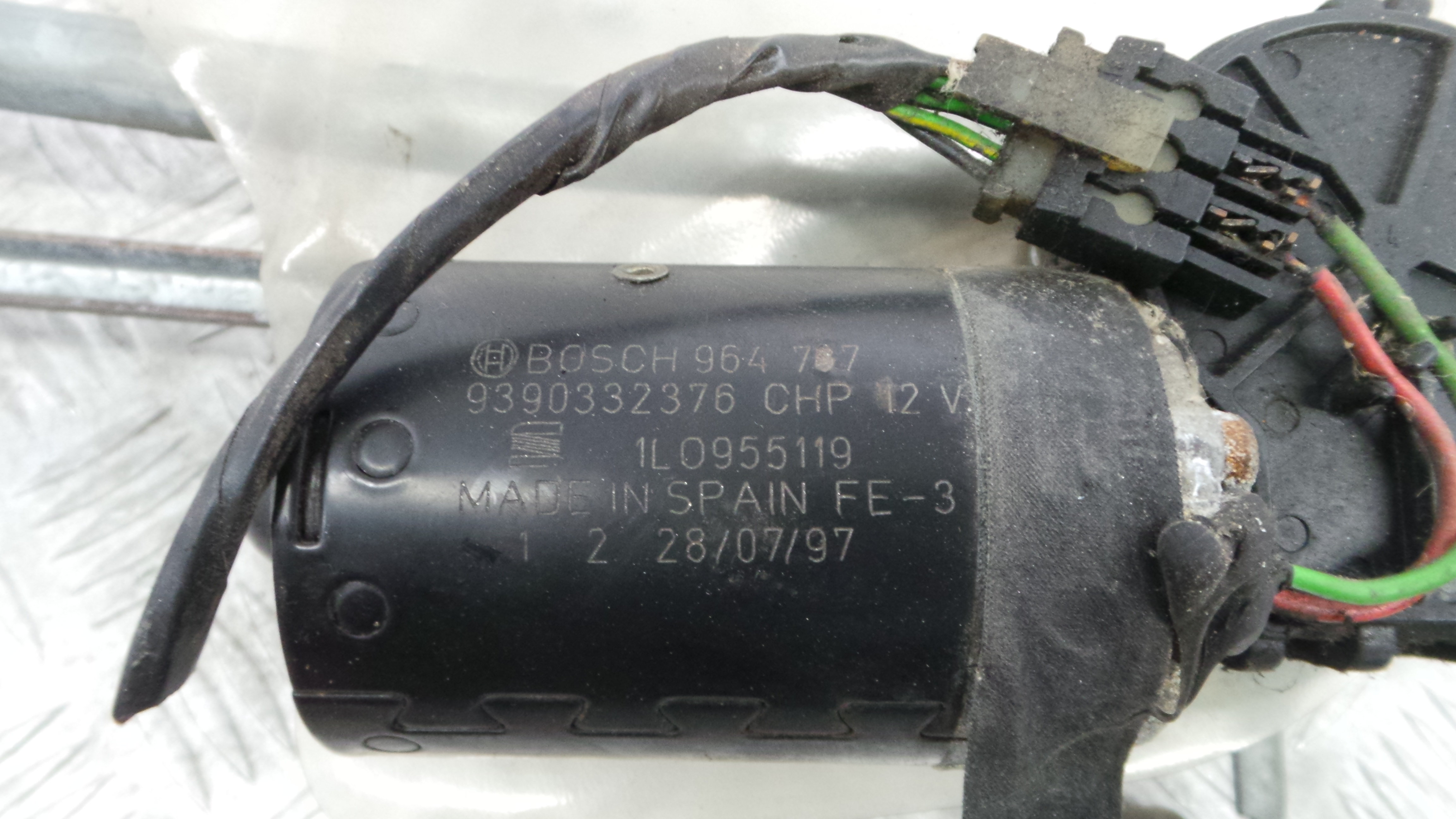 Motor Limpa Vidros Frente  1L0955119 - SEAT CORDOBA (6K1, 6K2)-36901428