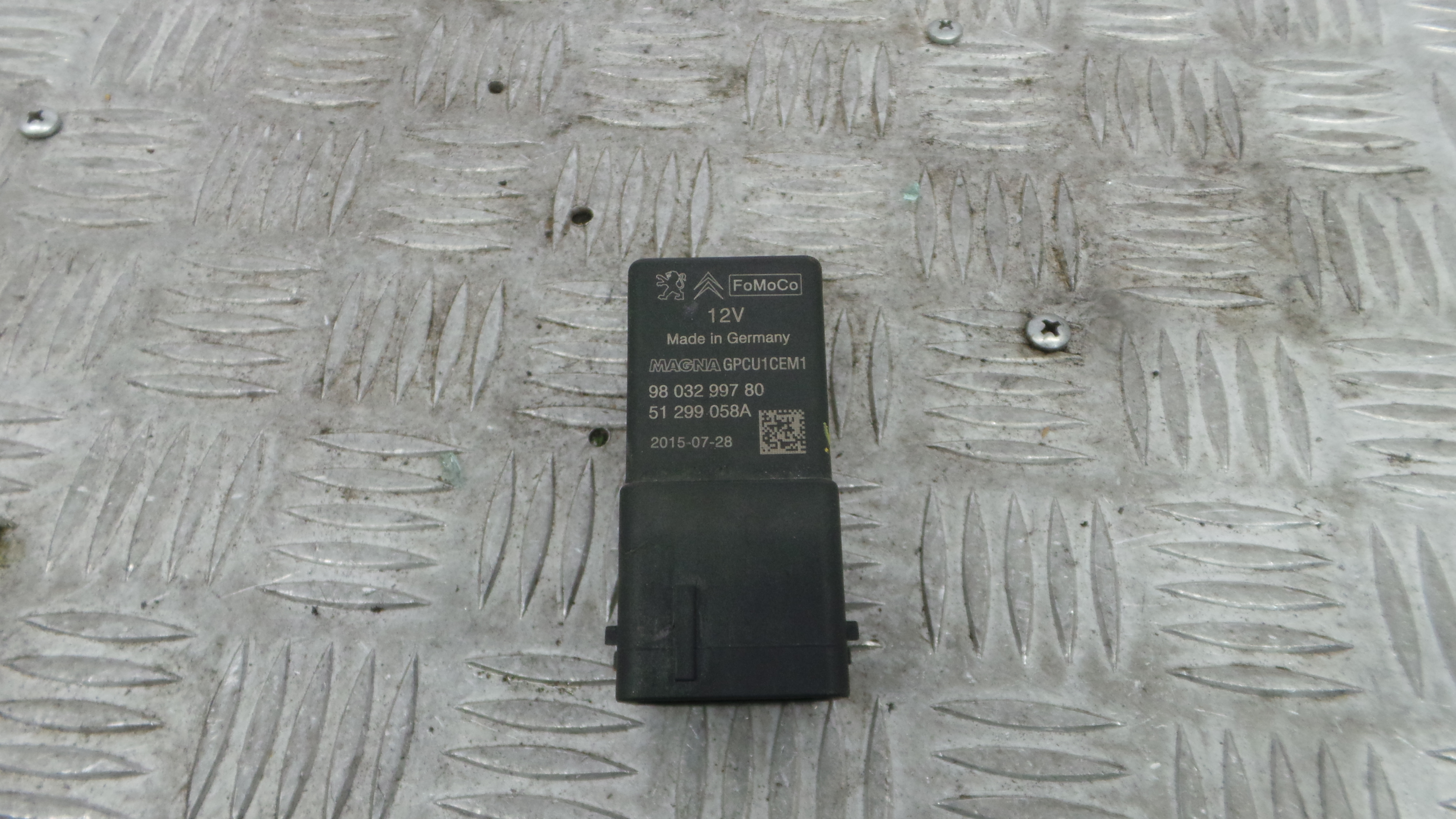 Temporizador De Velas 9803299780 - PEUGEOT 308 II (LB_, LP_, LW_, LH_, L3_)-36908654