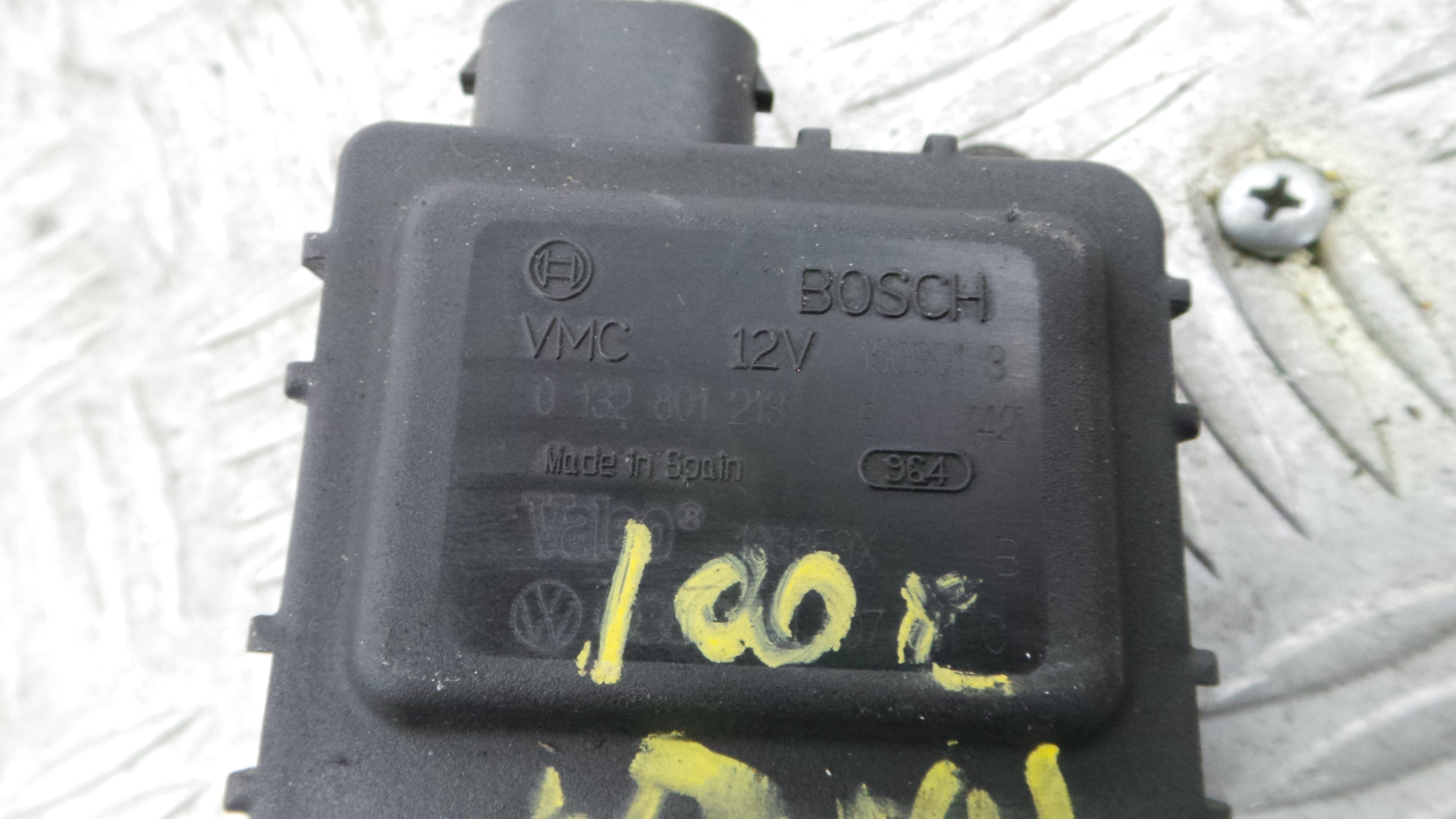 Atuador do Circuito de Ar  0132801213 - SEAT IBIZA II (6K1), IBIZA Mk II (6K1)-36908851