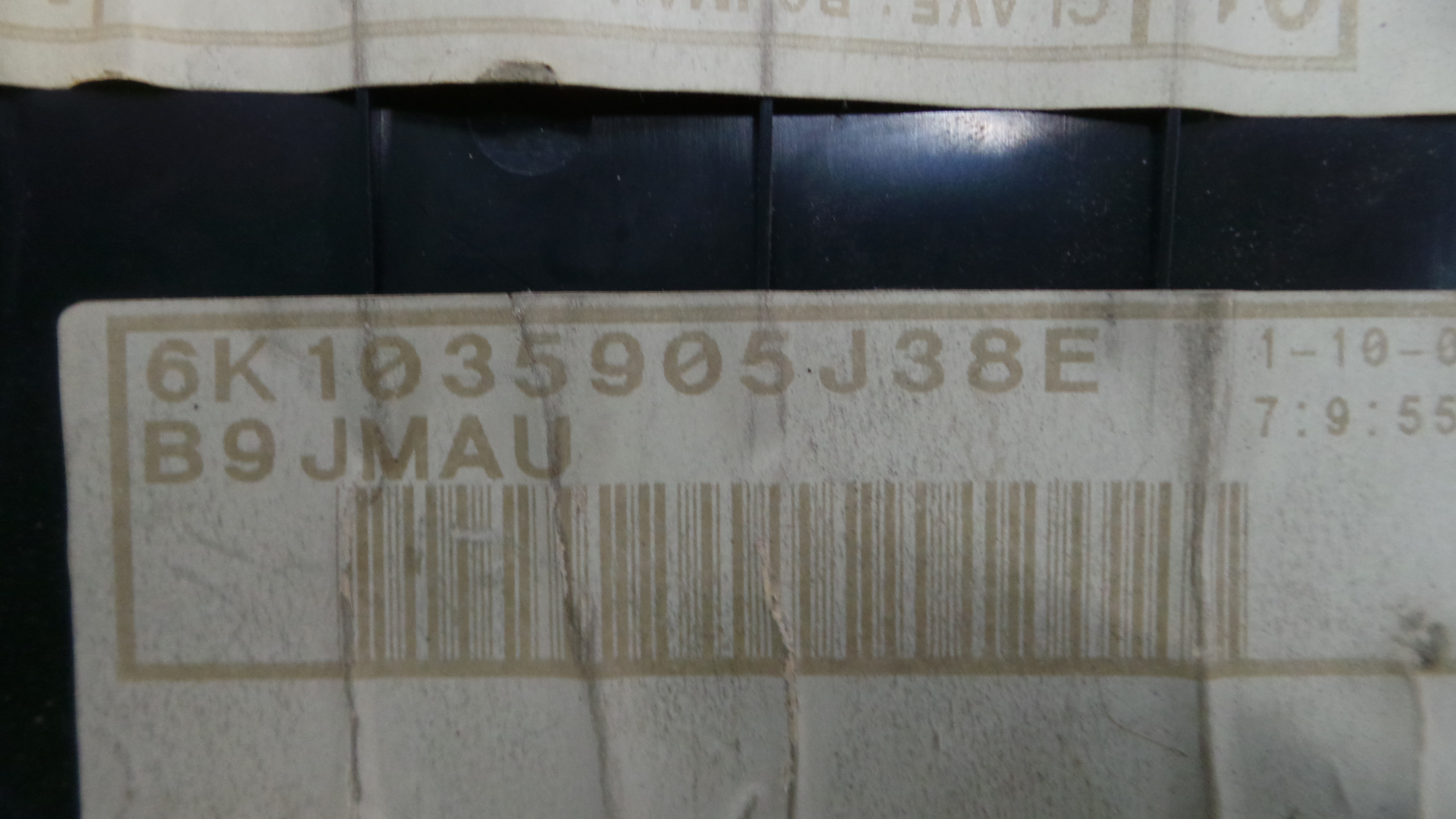 Display do Ar Condicionado / Rádio / GPS / DVD 6K1035905J - SEAT IBIZA II (6K1), IBIZA Mk II (6K1)-36908899