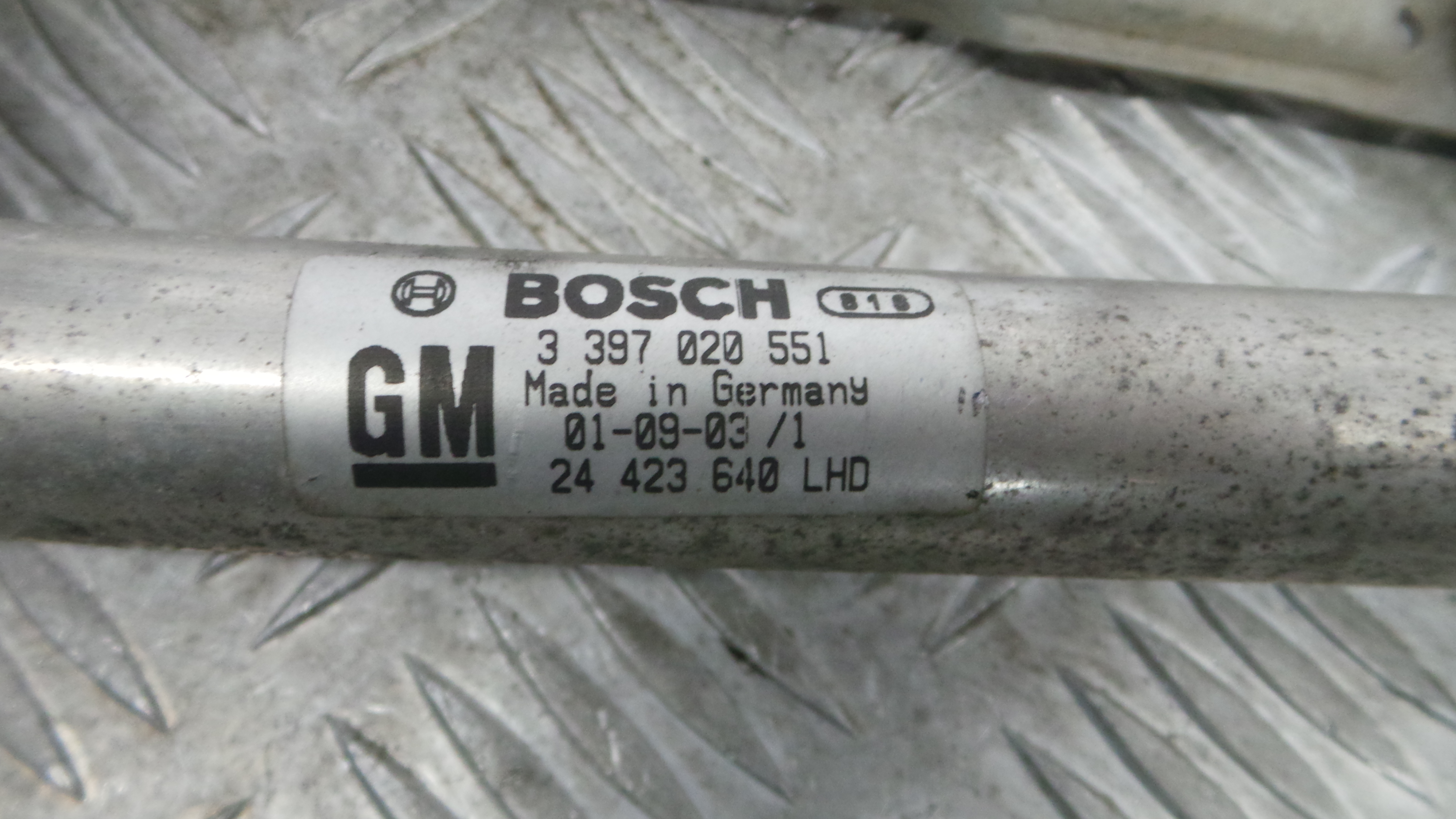 Motor Limpa Vidros Frente  24423640 - OPEL ASTRA G Combi (T98)-36909069