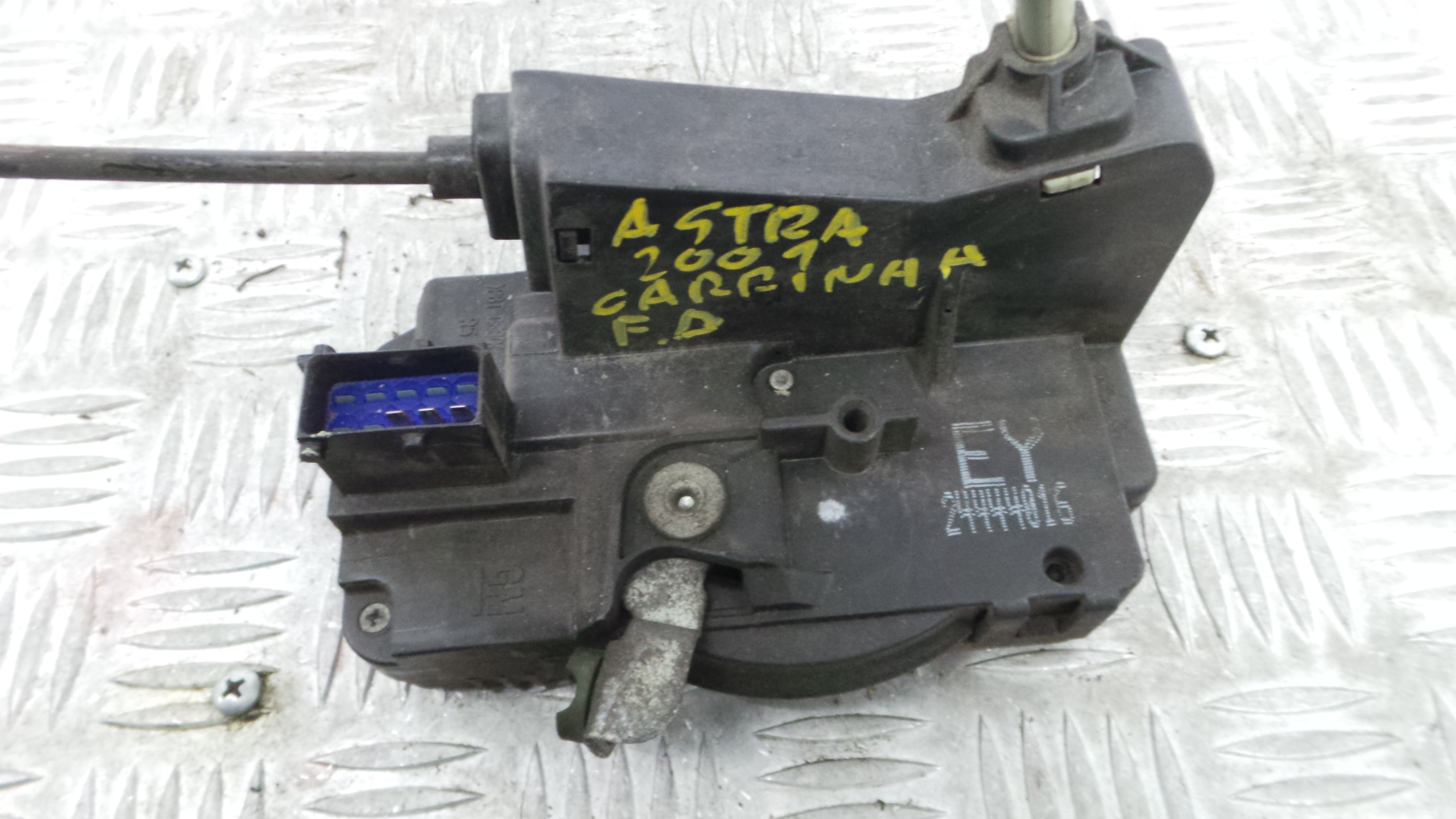 Fecho da Porta Frente Dto 24444016 - OPEL ASTRA G Combi (T98)-36909144