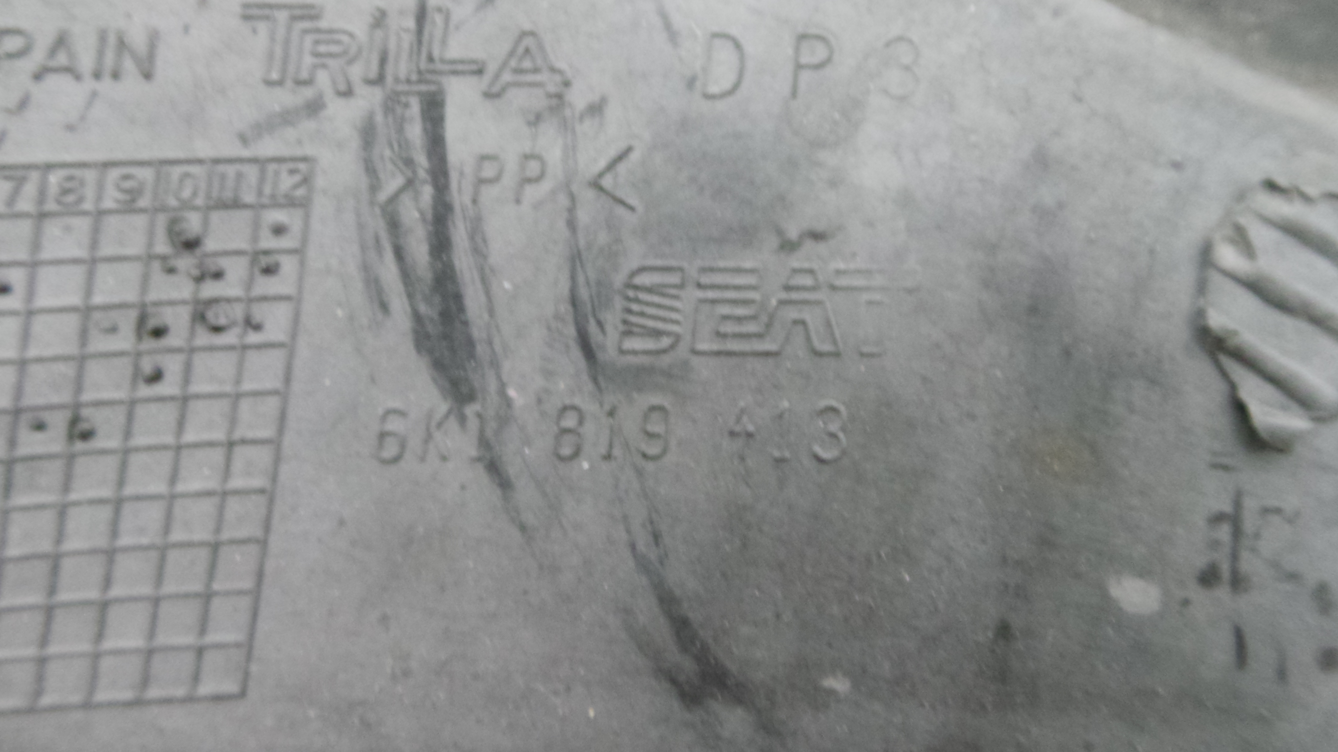 Torpedo 6K1819413 - SEAT IBIZA II (6K1), IBIZA Mk II (6K1)-36909148