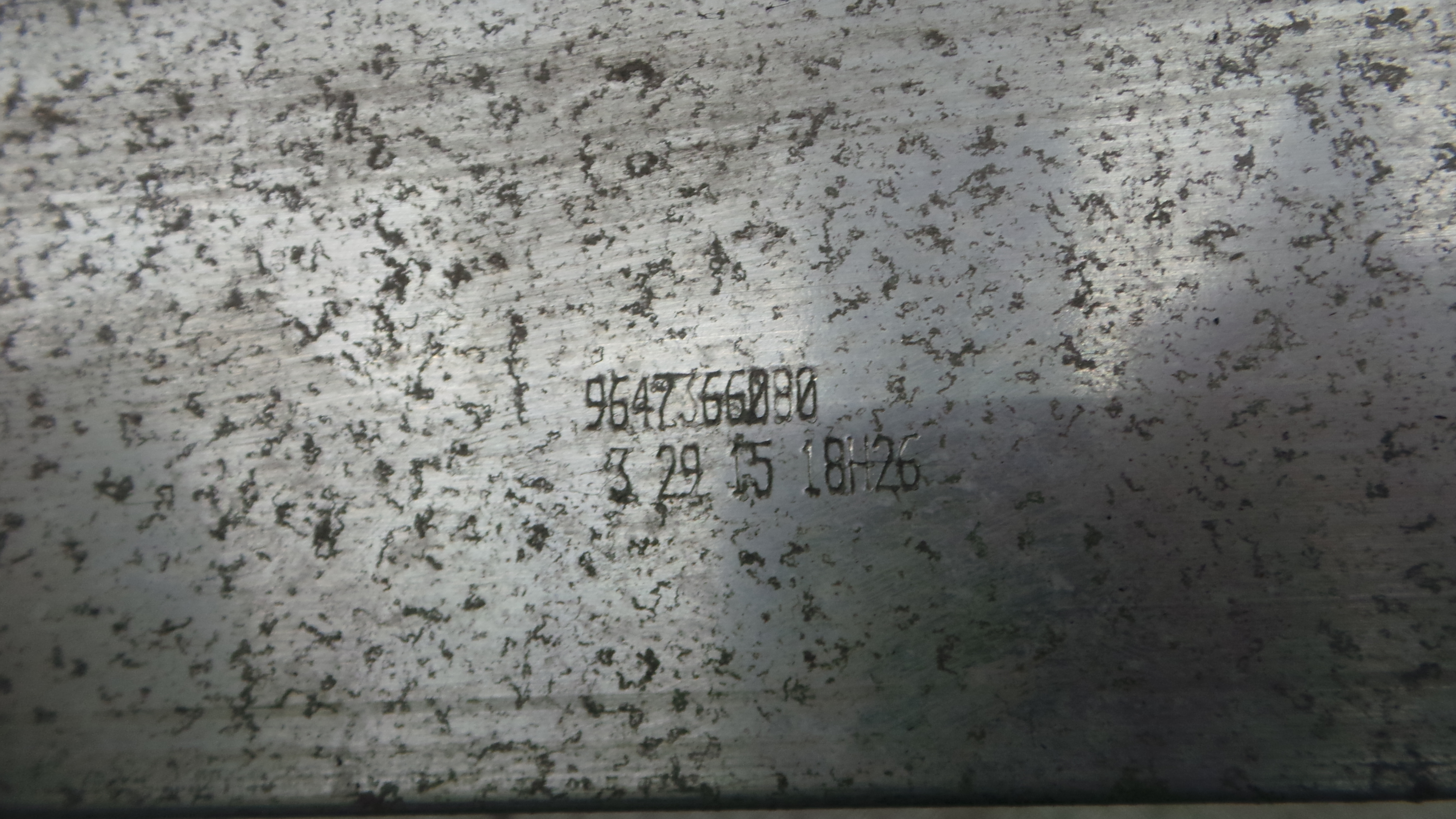 Reforco do Para Choques Traseiro 9647366080 - PEUGEOT 308 II (LB_, LP_, LW_, LH_, L3_)-36909361