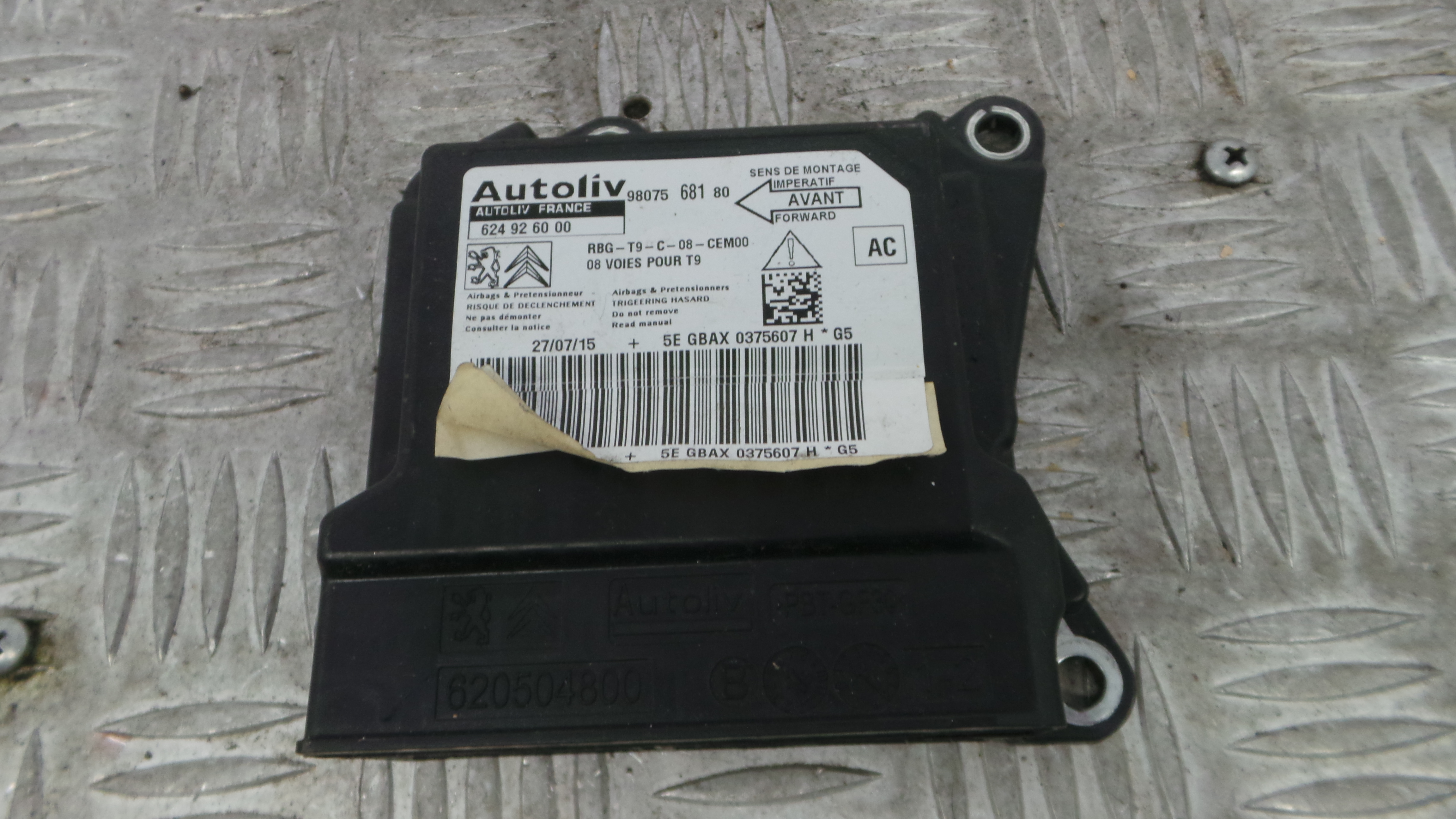 Centralina de Airbags 980768180 - PEUGEOT 308 II (LB_, LP_, LW_, LH_, L3_)-36911848