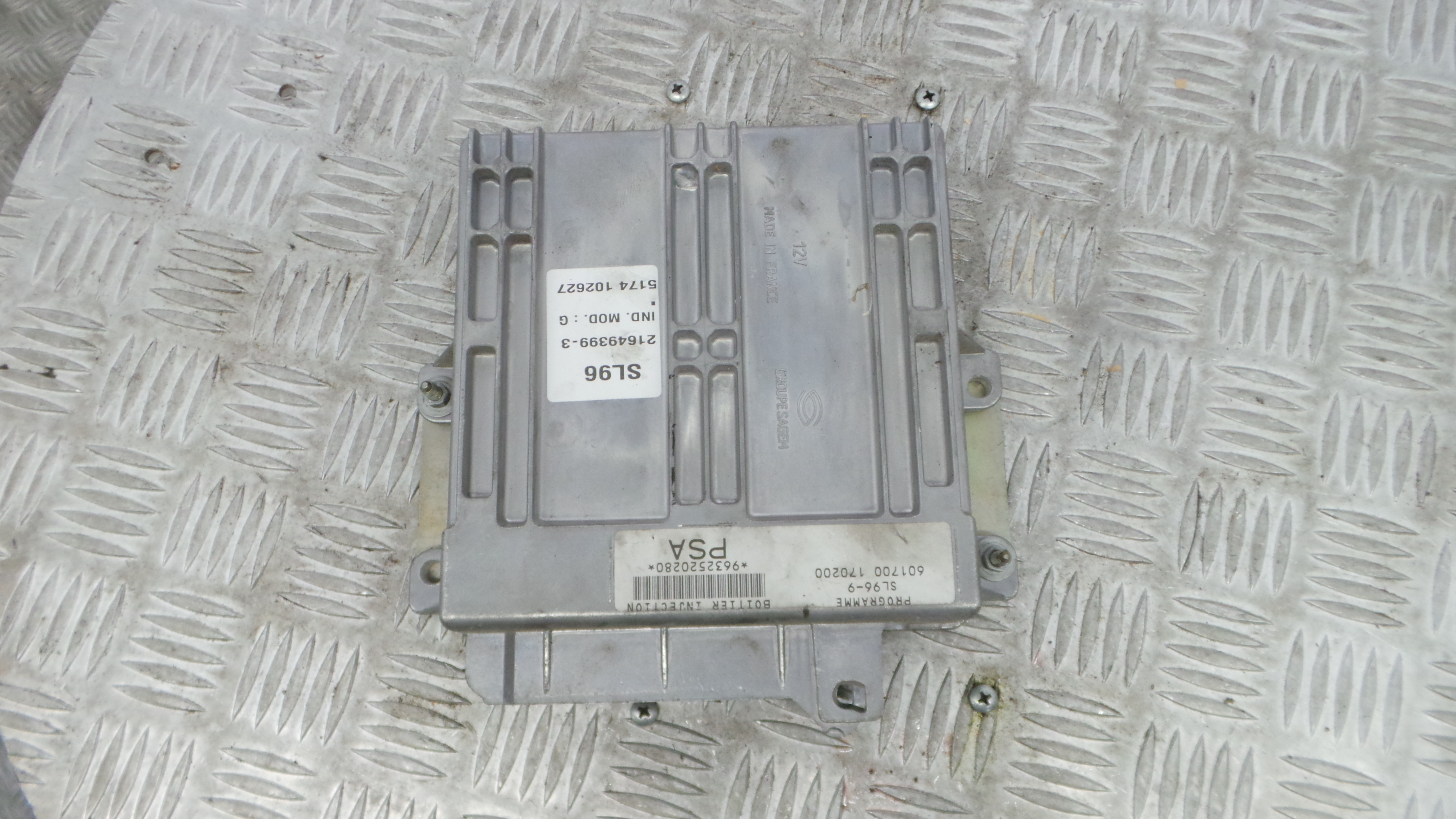 Centralina do Motor 9632520280 - PEUGEOT 306 (7B, N3, N5)-36911866