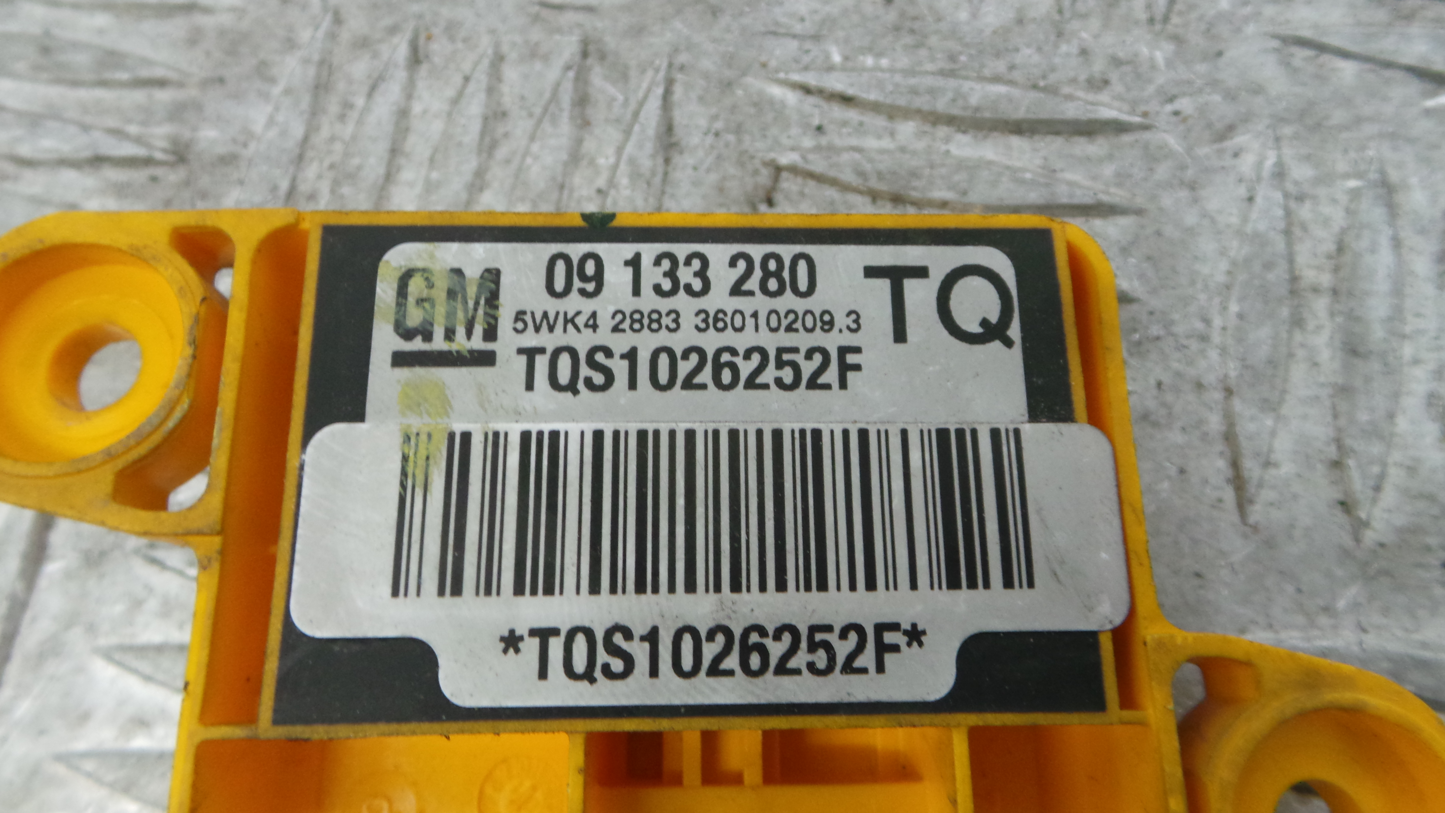 Sensor de Airbag 9133280 - OPEL ASTRA G Combi (T98)-36911971