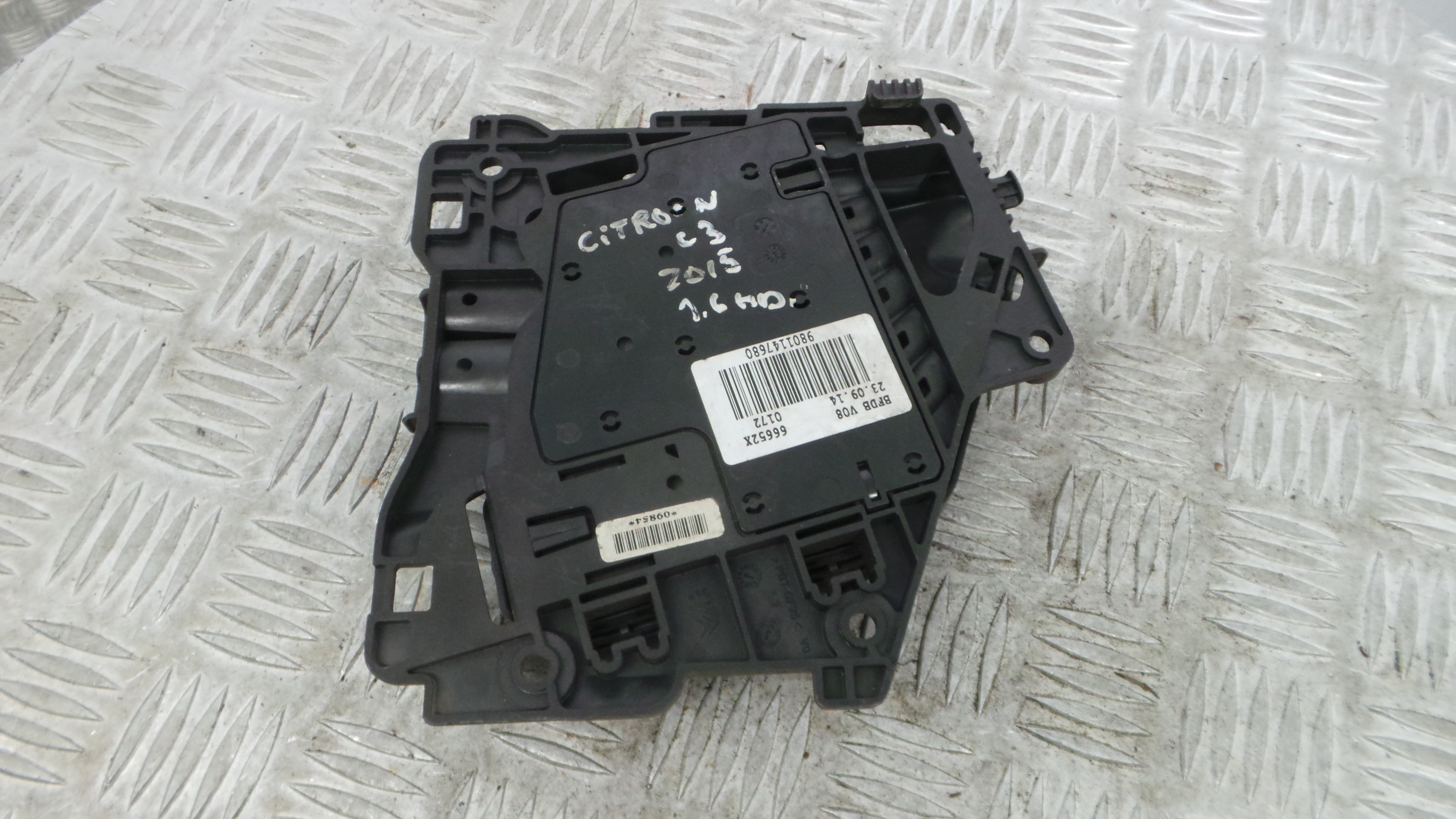 Caixa dos Fusíveis / BSI / UCH / SAM 9801147680 - CITROËN C3 II (SC_)-36912409