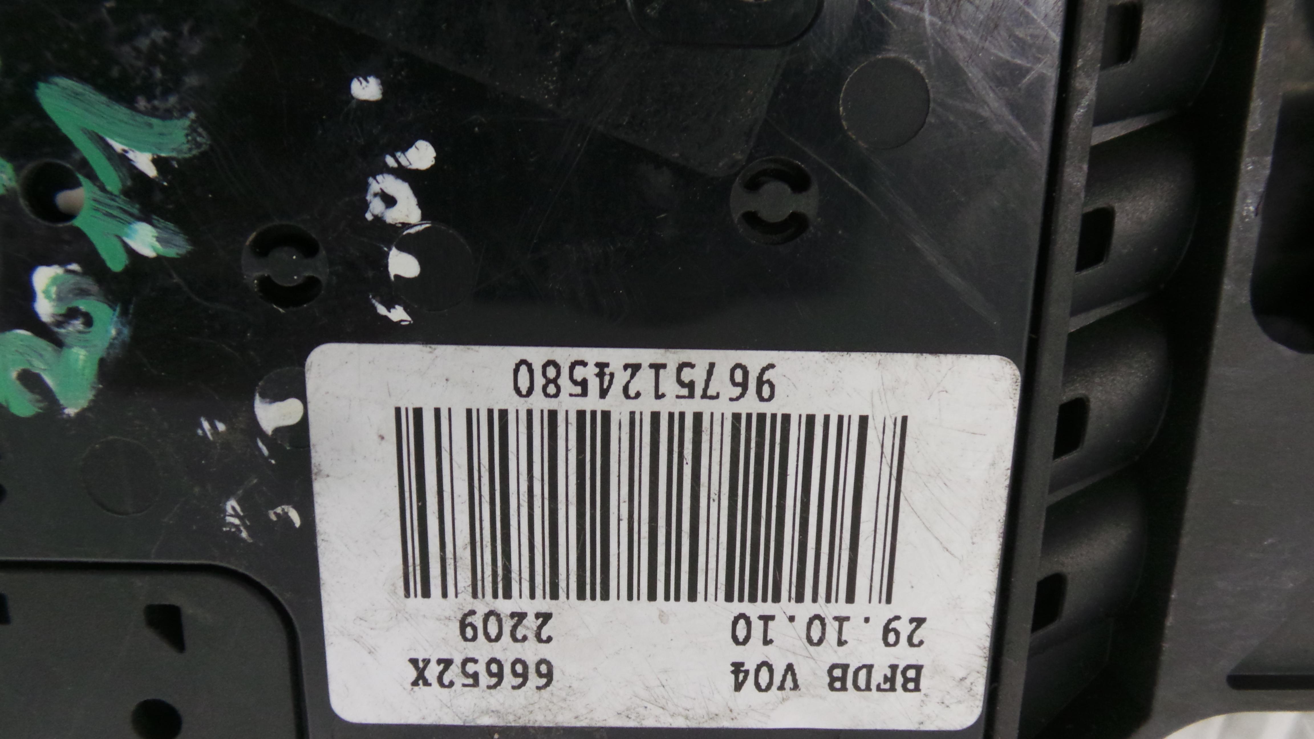 Caixa dos Fusíveis / BSI / UCH / SAM 9675124580 - PEUGEOT 307 (3A/C)-36912424