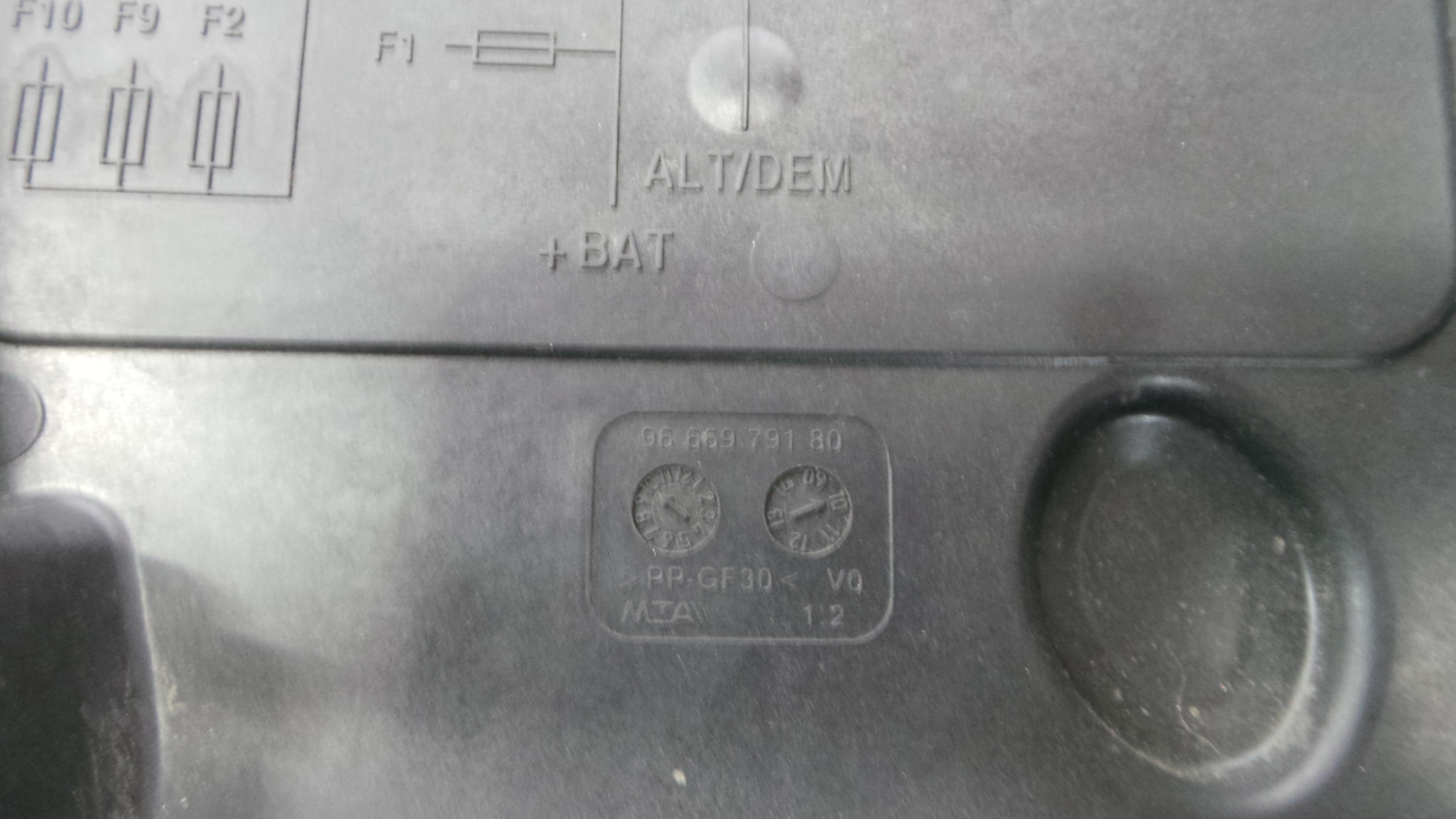 Caixa dos Fusíveis / BSI / UCH / SAM 9675124580 - PEUGEOT 307 (3A/C)-36912424